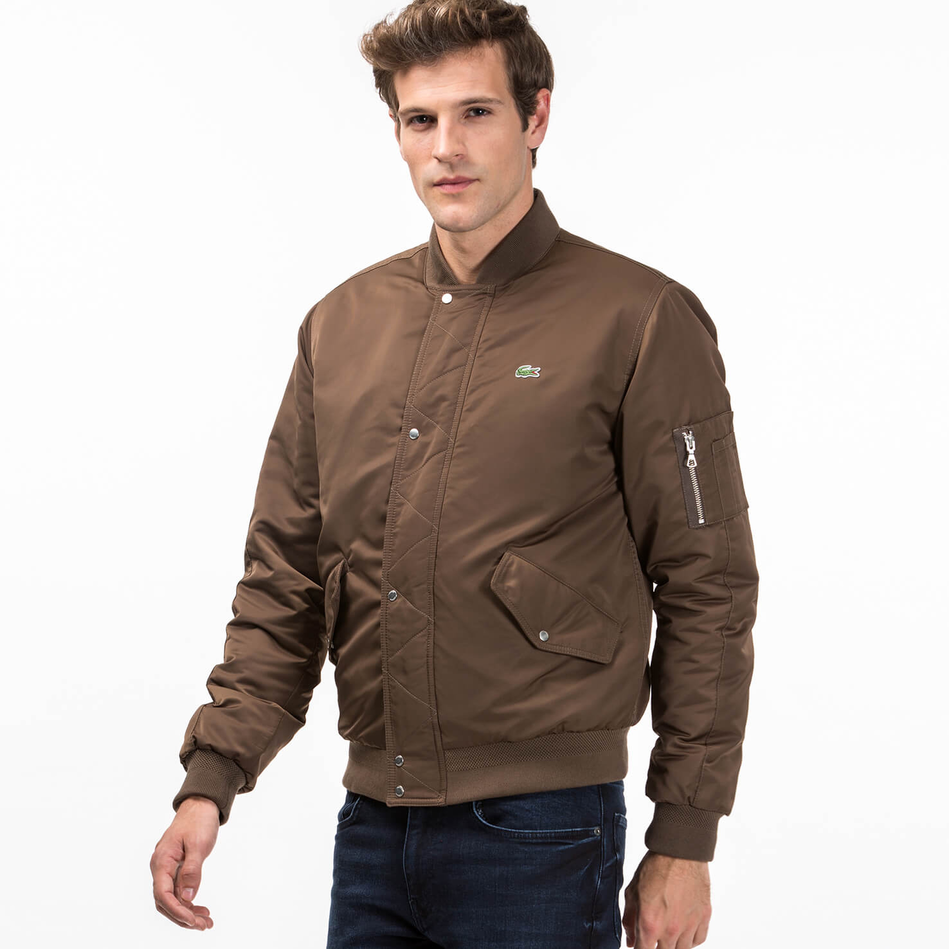 Lacoste Erkek Kahverengi Mont