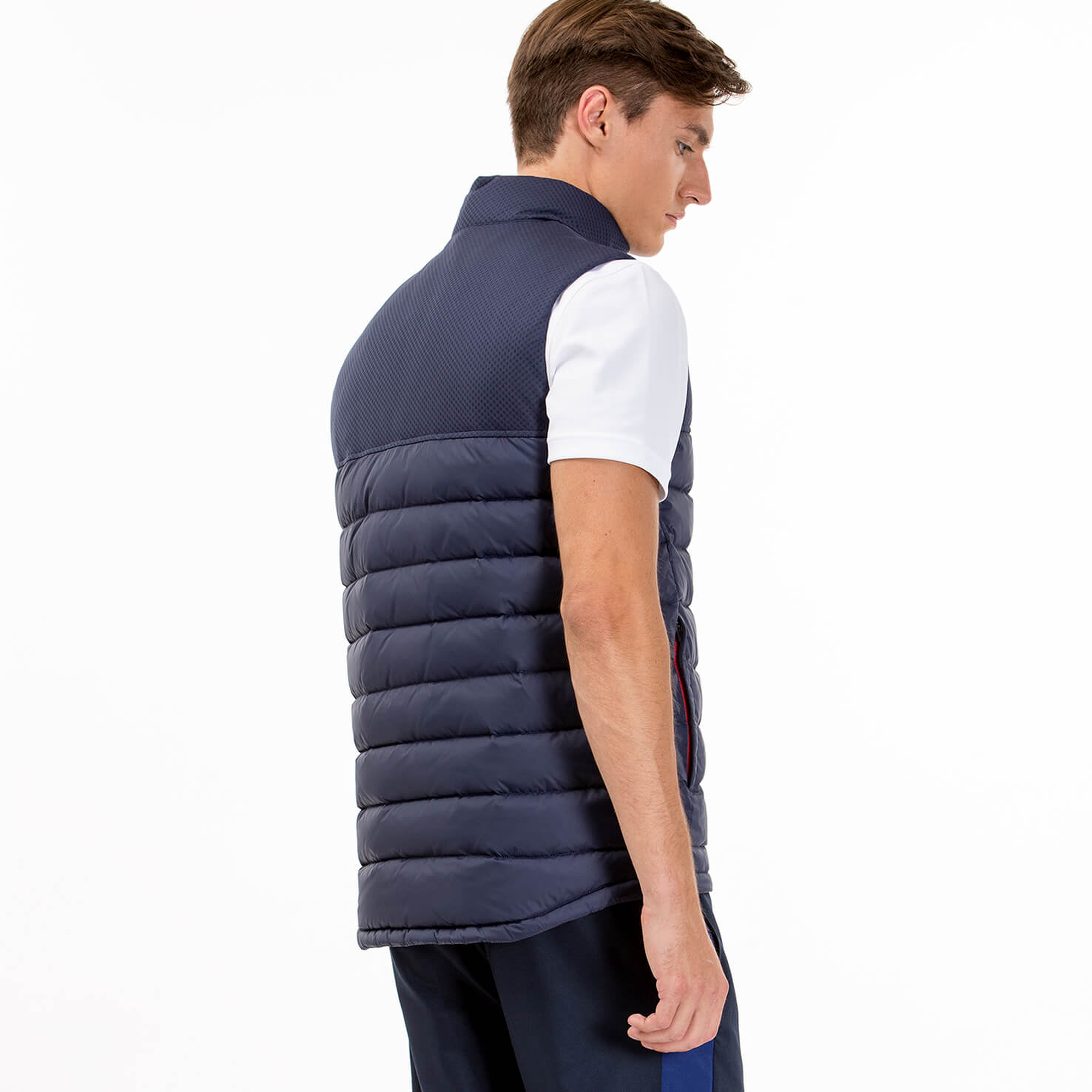 Lacoste Erkek Lacivert Regular Fit Yelek