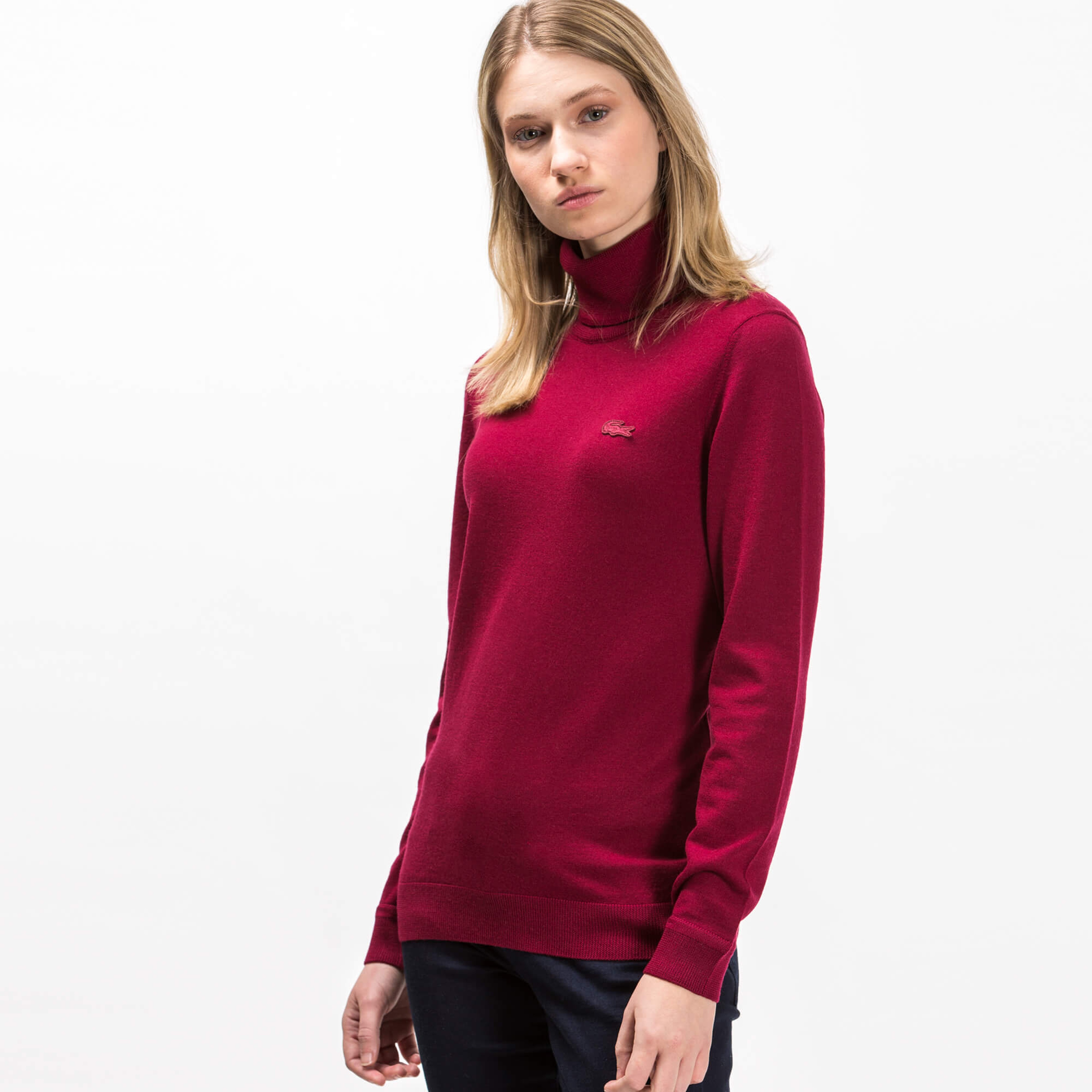 Lacoste Kadın Pembe Triko