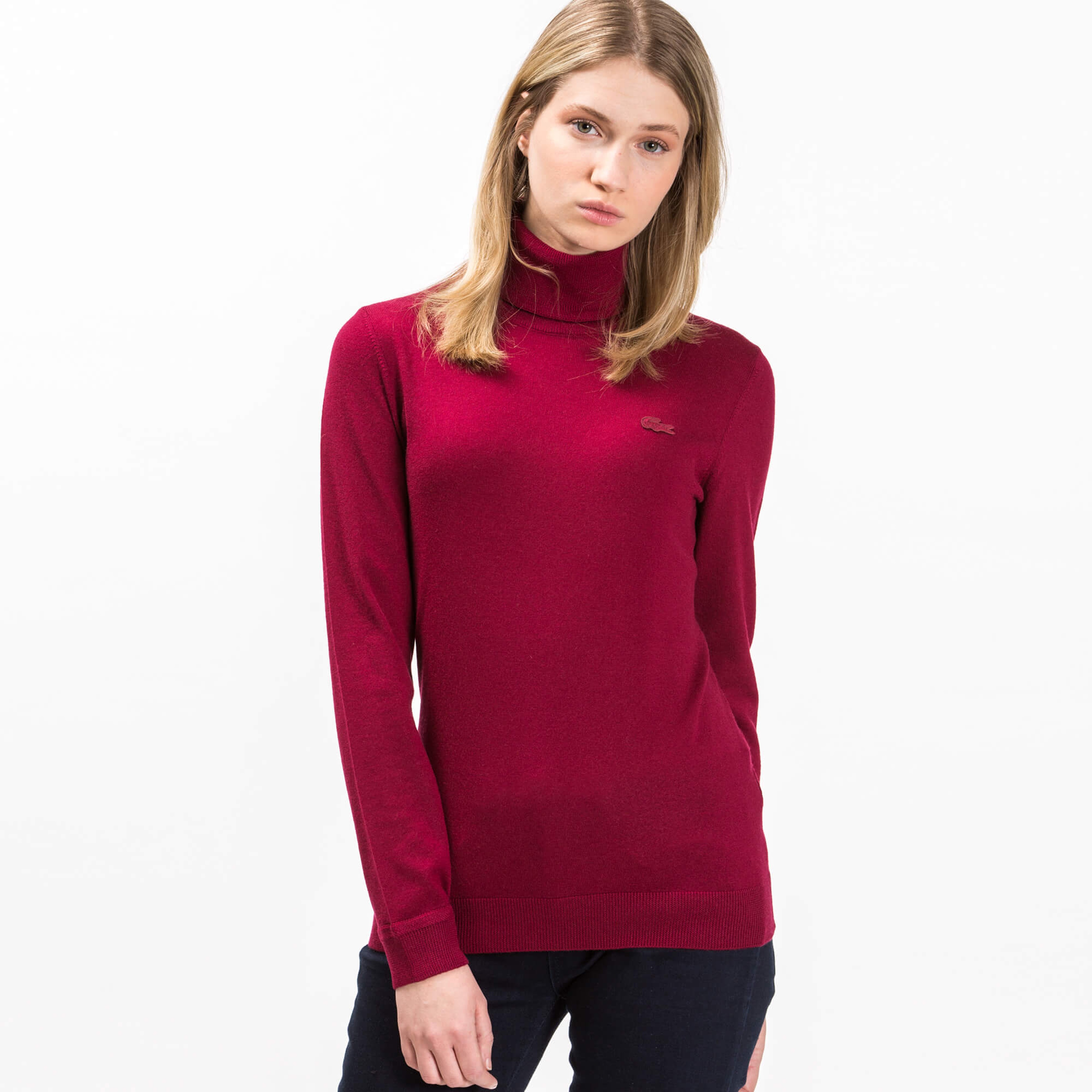 Lacoste Kadın Pembe Triko