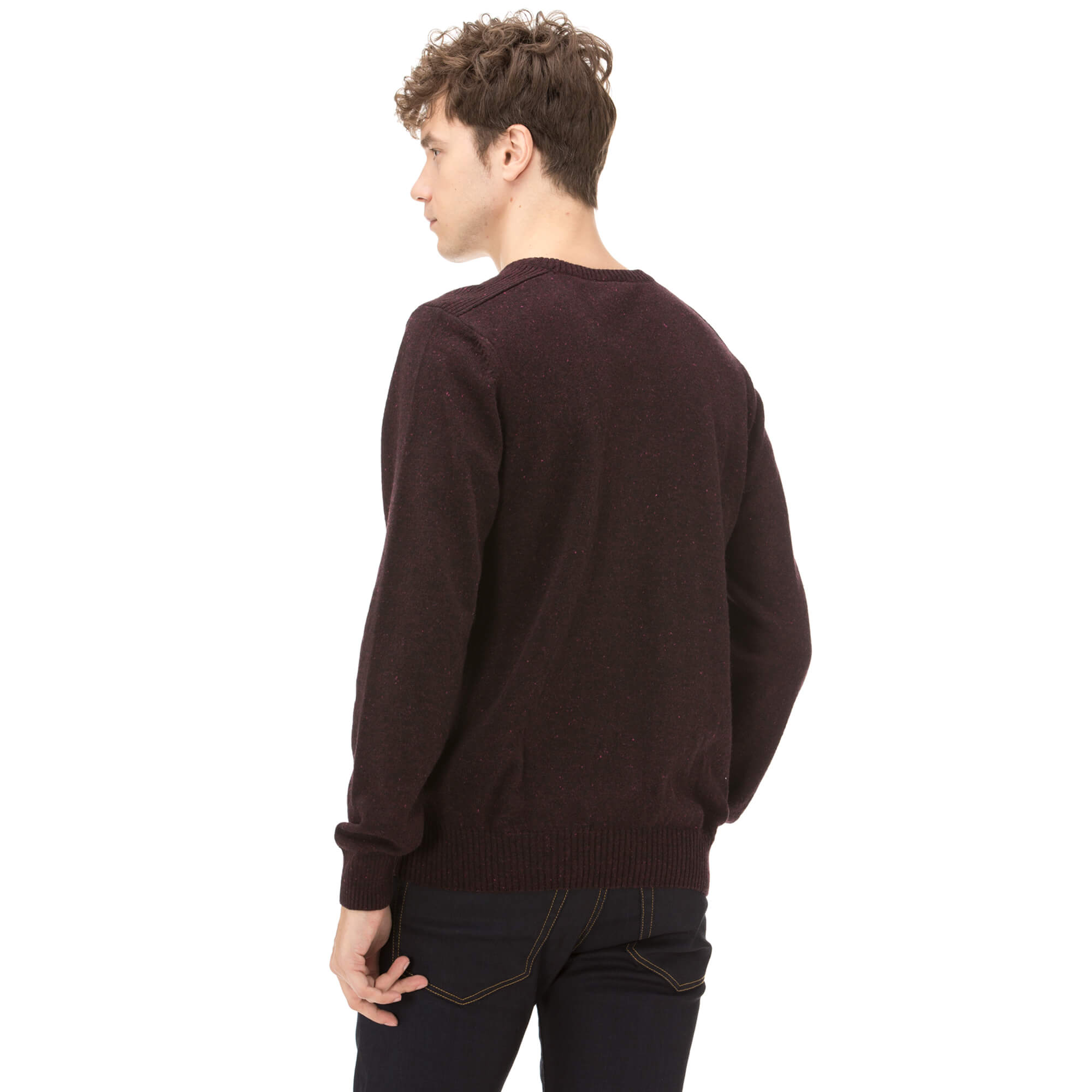 Lacoste Erkek Bordo Triko