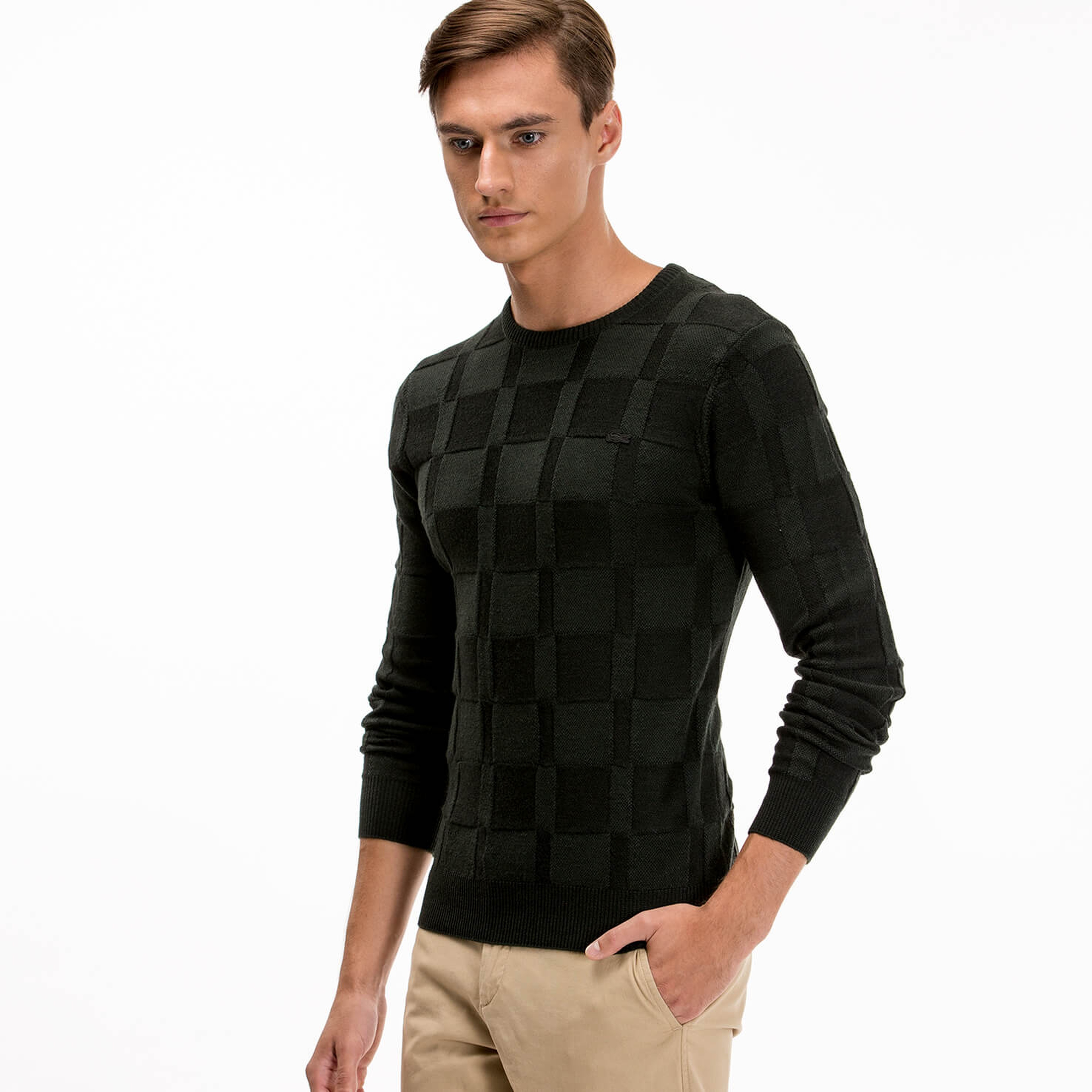 Lacoste Erkek Yeşil Triko