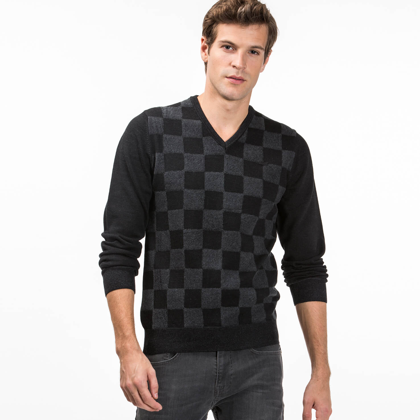 Lacoste Erkek Siyah Triko