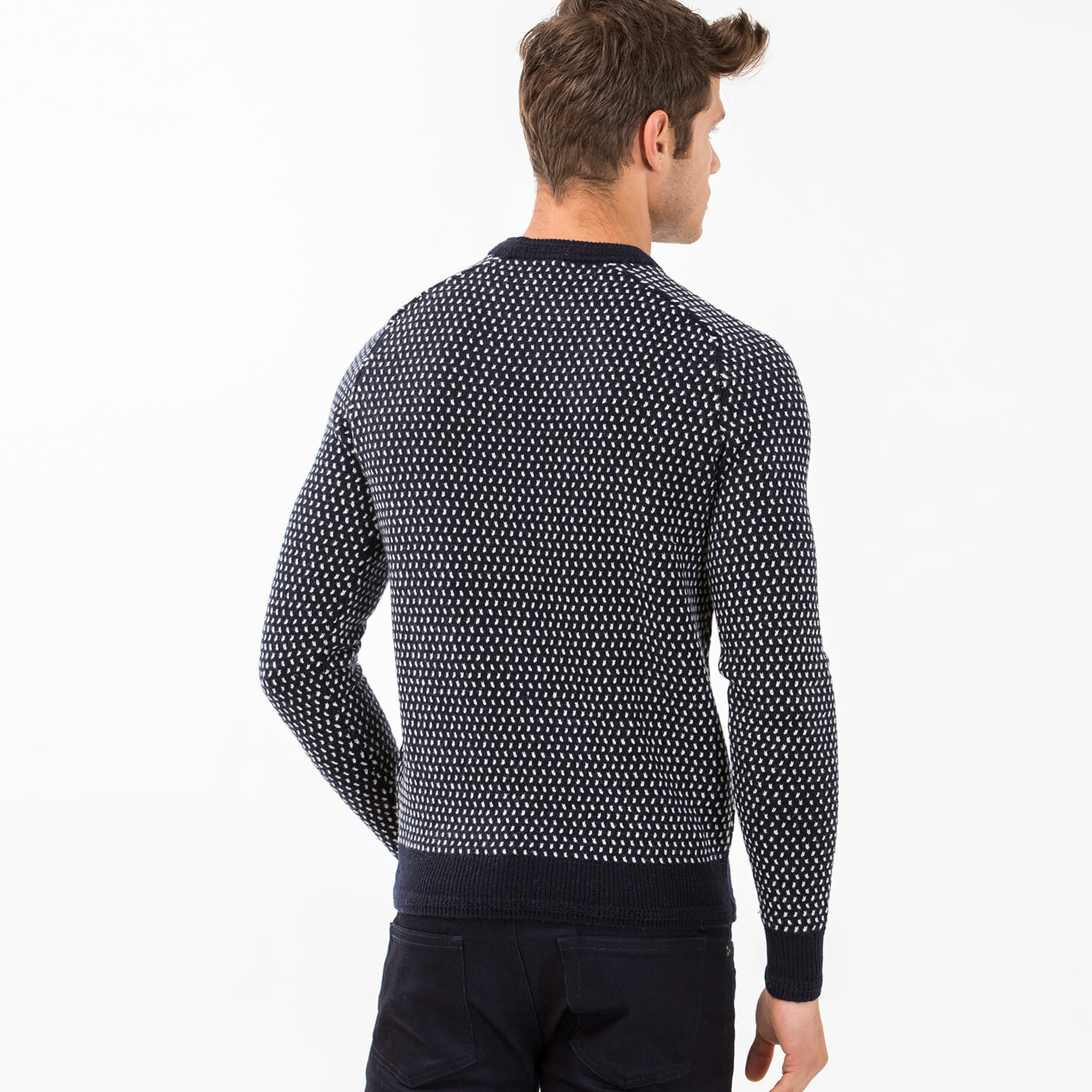 Lacoste Erkek Lacivert Triko