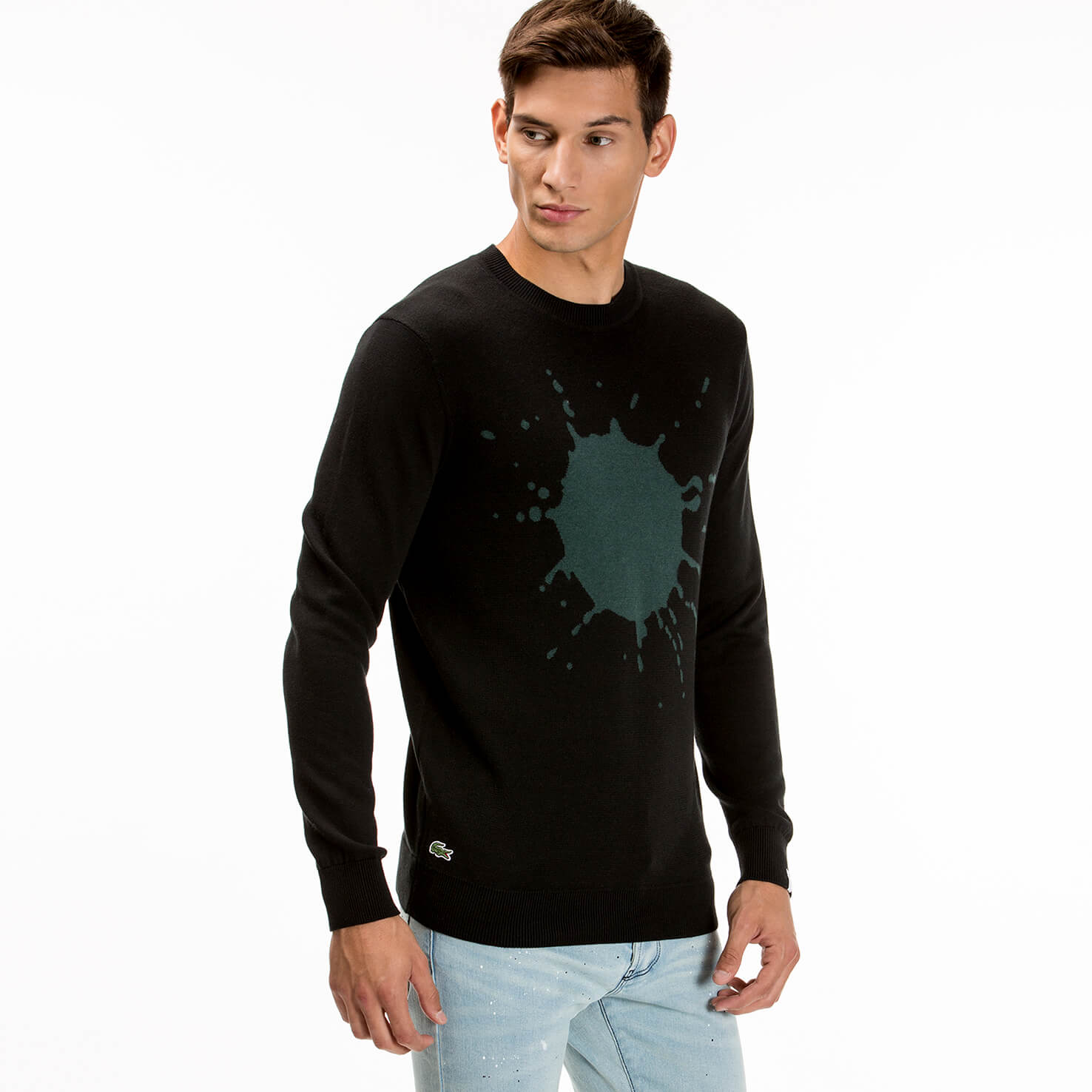 Lacoste Erkek Siyah Triko