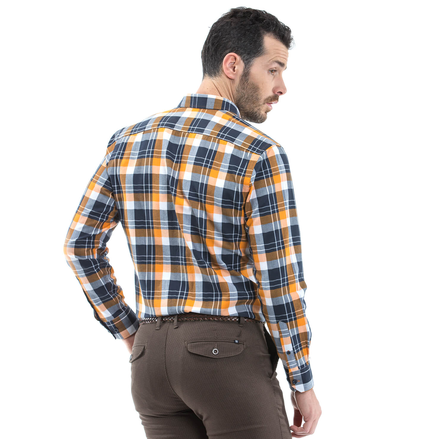 Nautica Erkek Renkli Uzun Kollu Custom Fit Gömlek