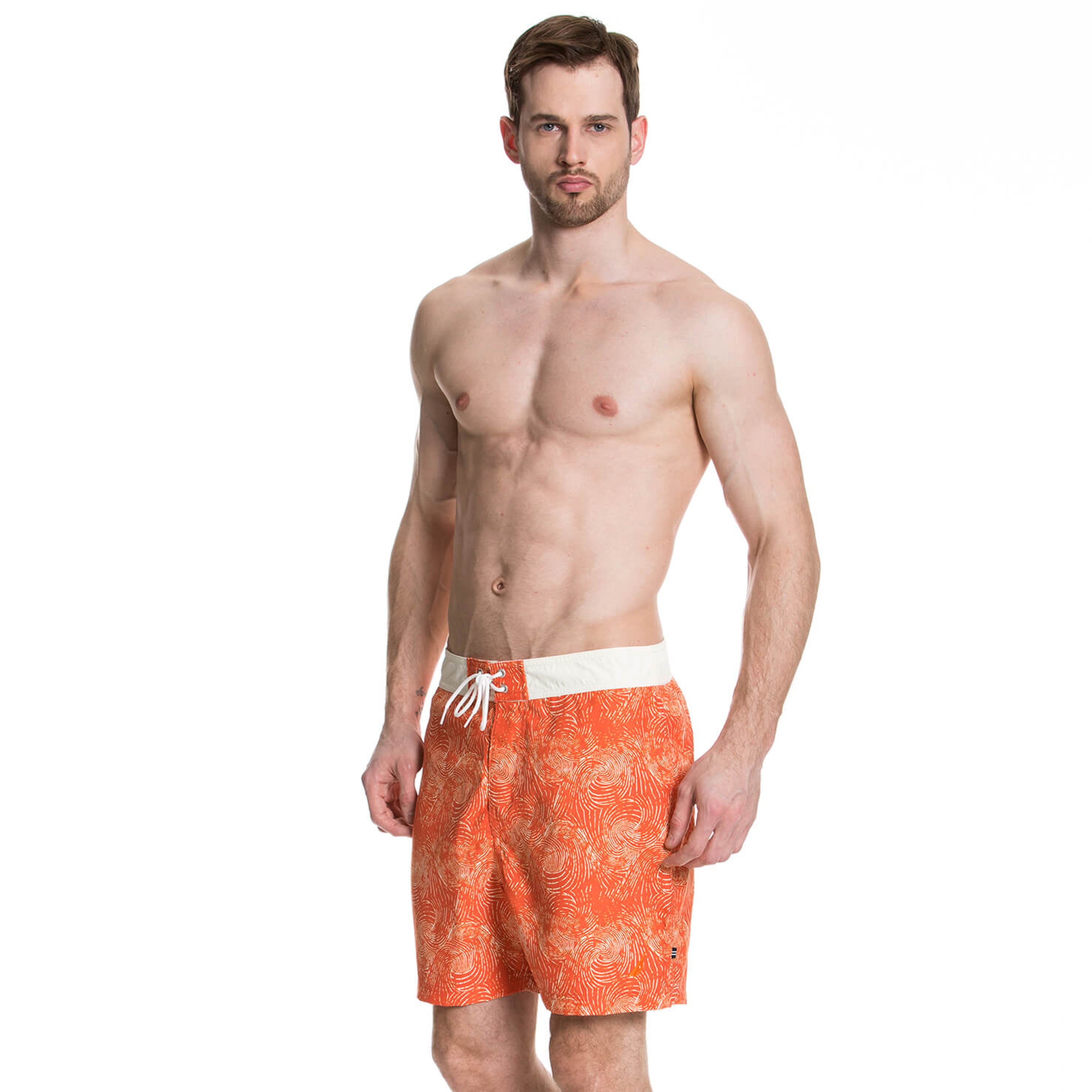 Nautica Erkek Turuncu Mayo Şort