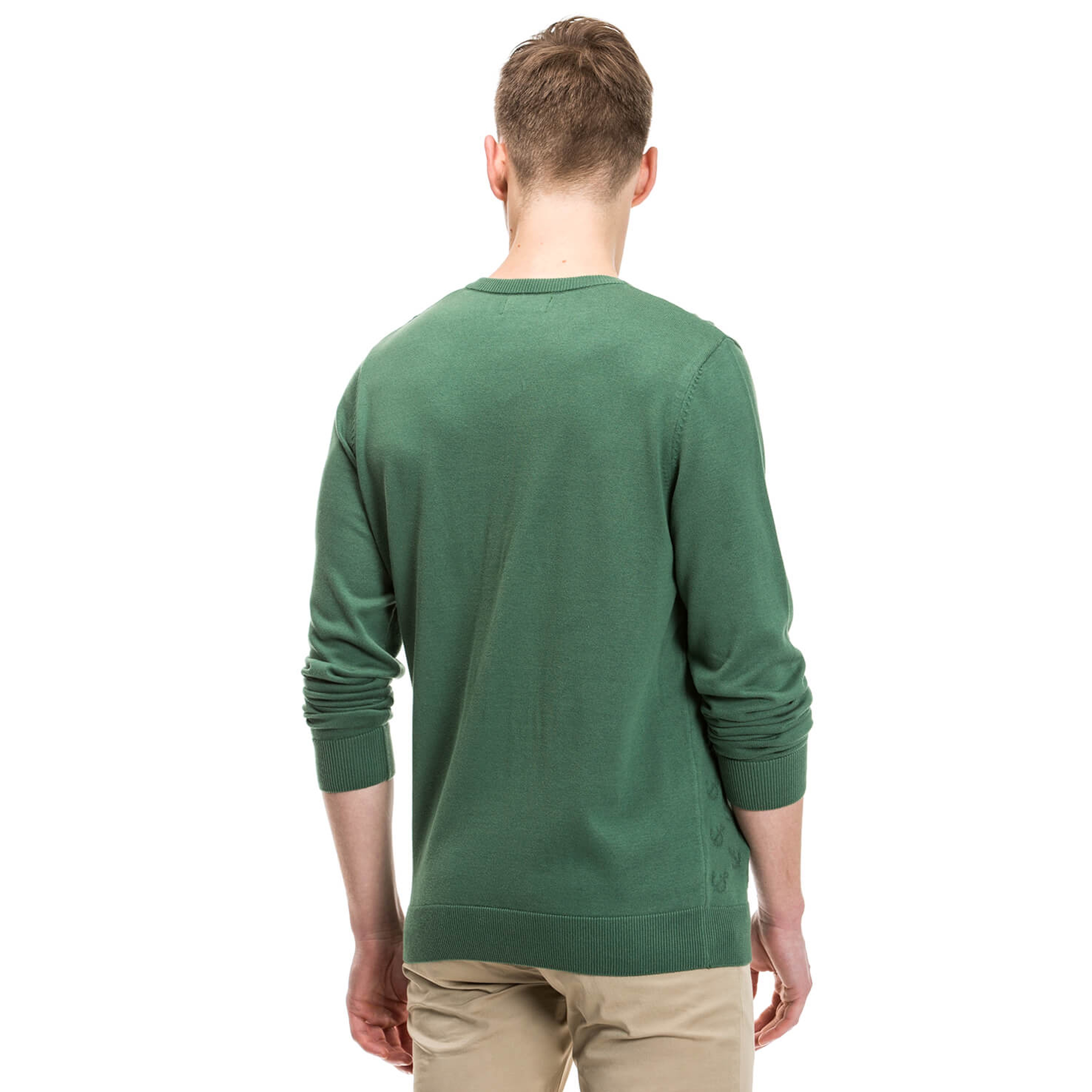 Nautica Erkek Yeşil Regular Fit Triko