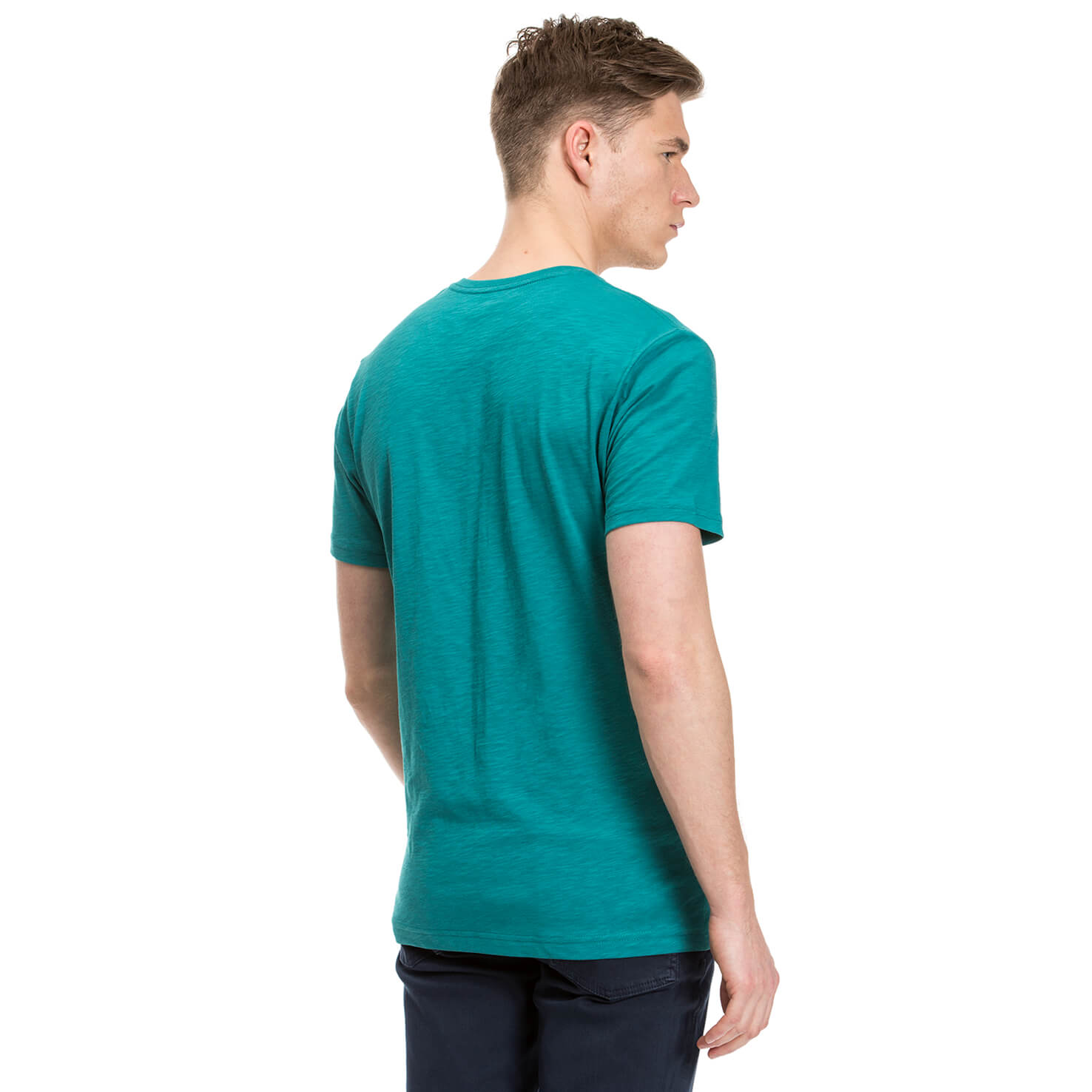 Nautica Erkek Yeşil Slim Fit T-Shirt