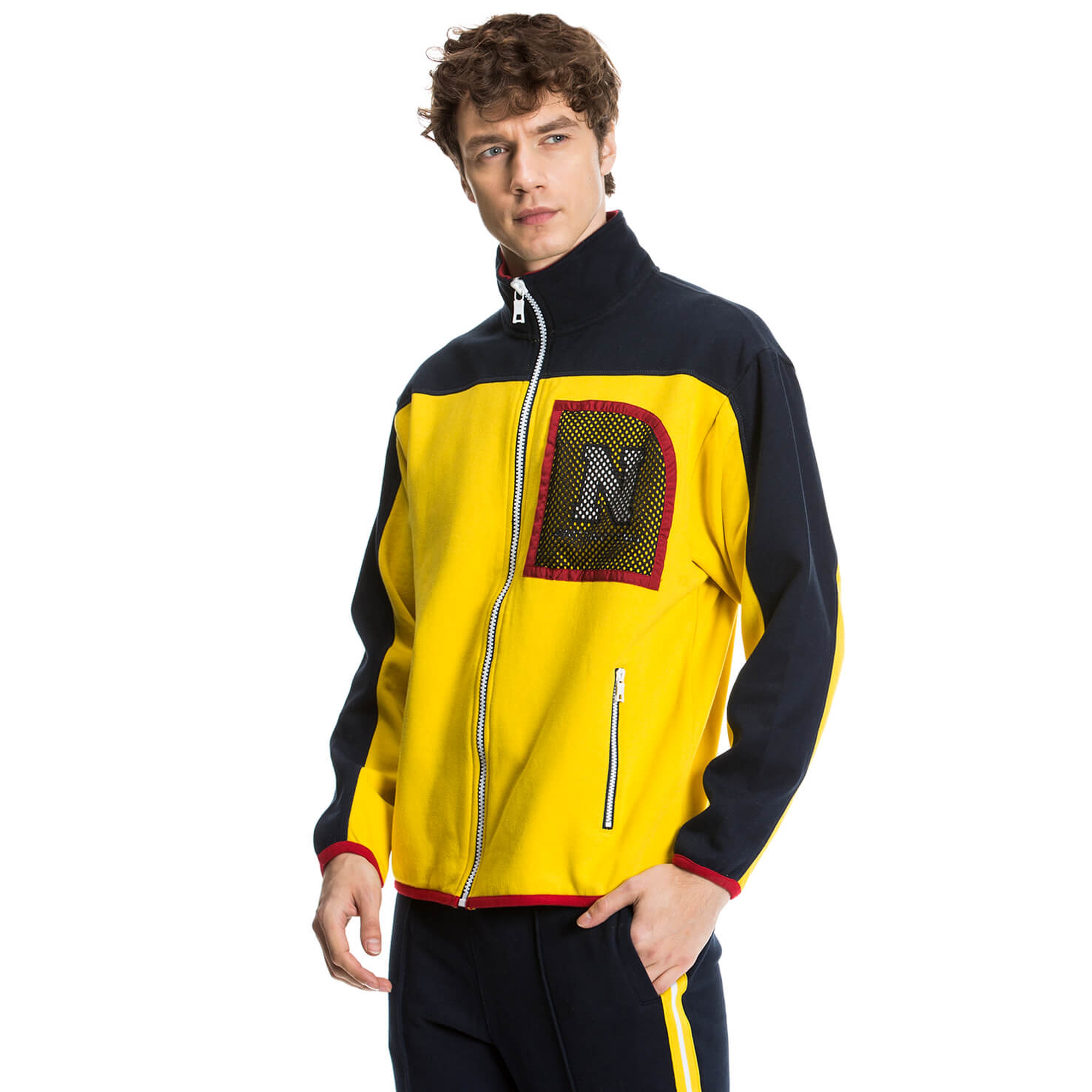 Nautica Erkek Sarı Sweatshirt