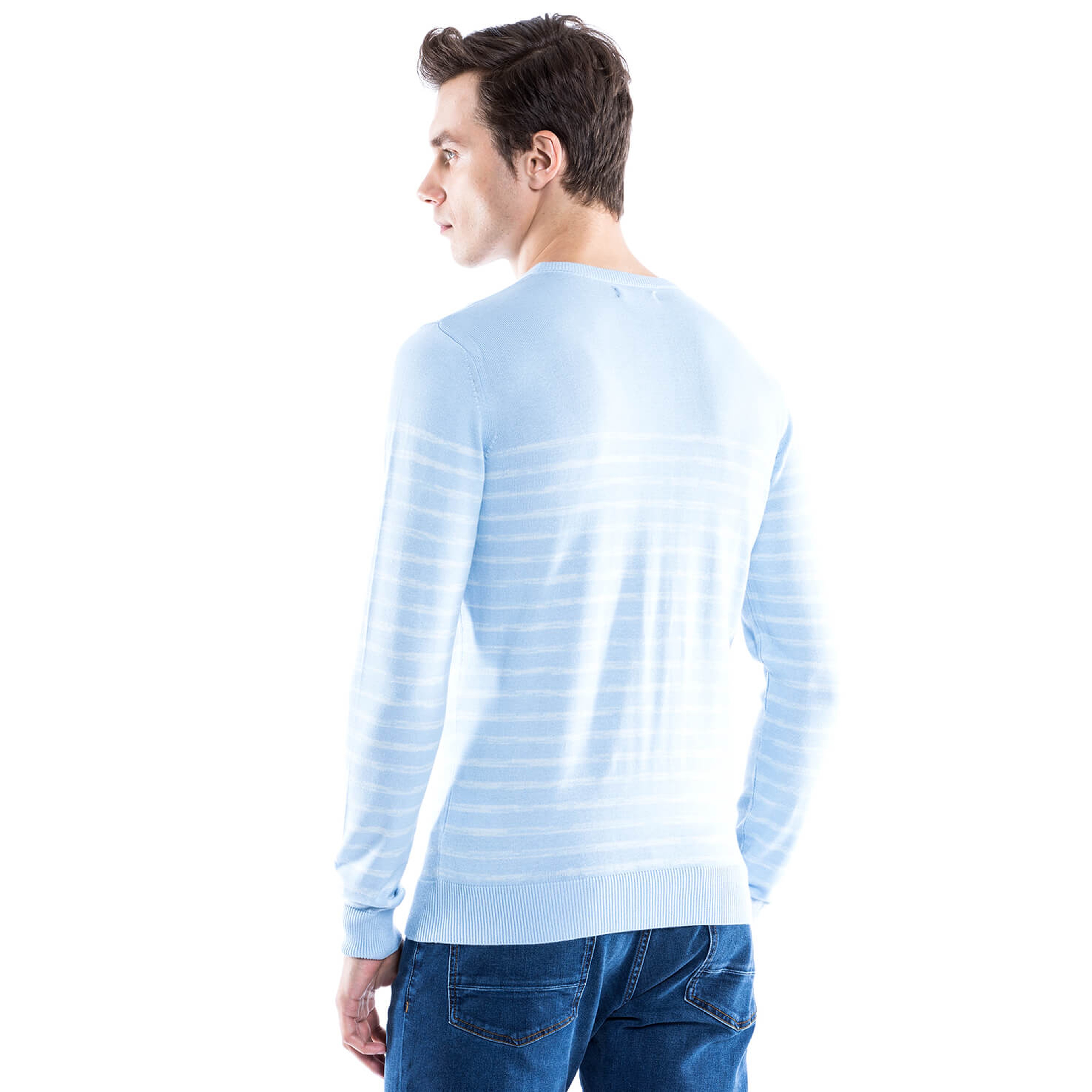 Nautica Erkek Mavi Triko