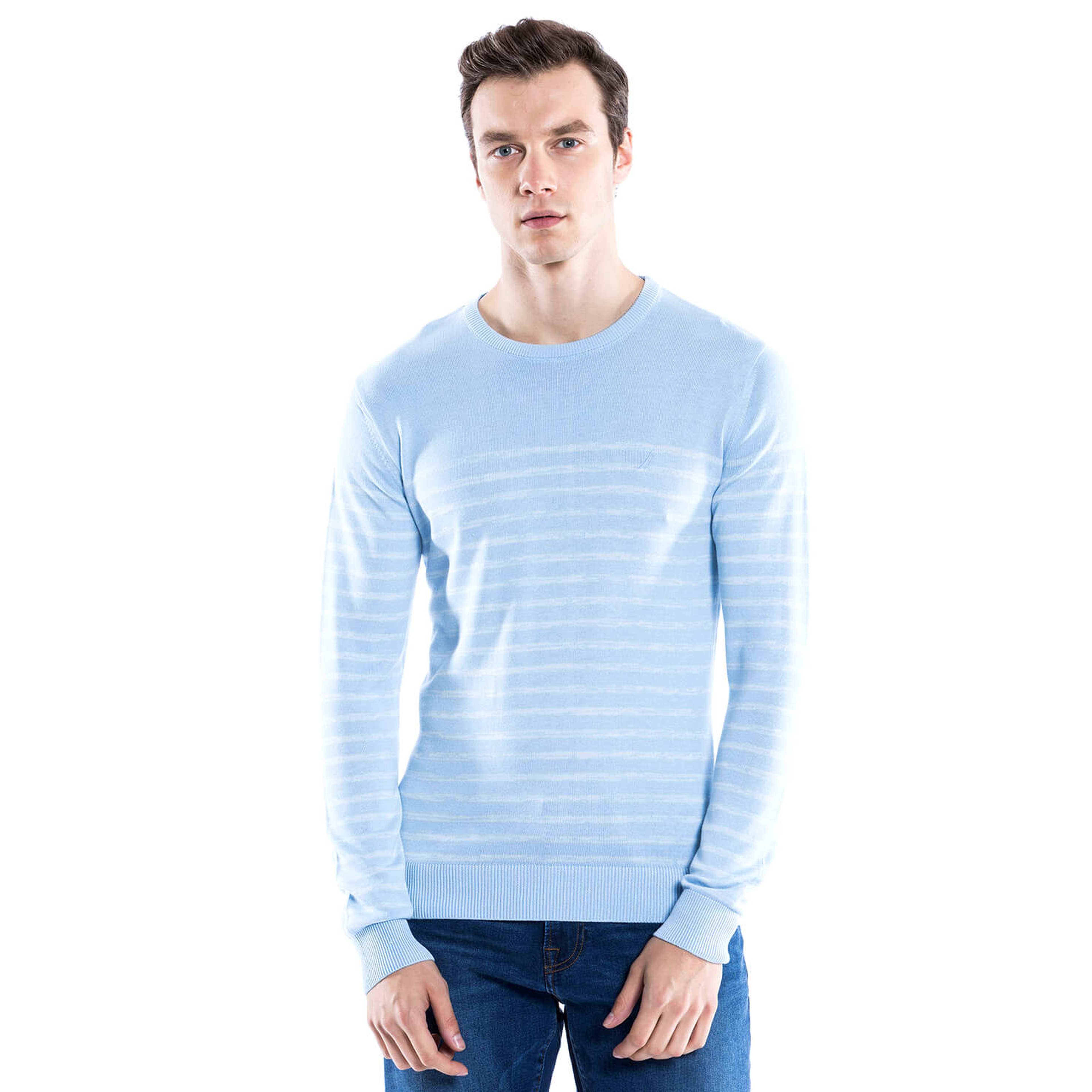 Nautica Erkek Mavi Triko