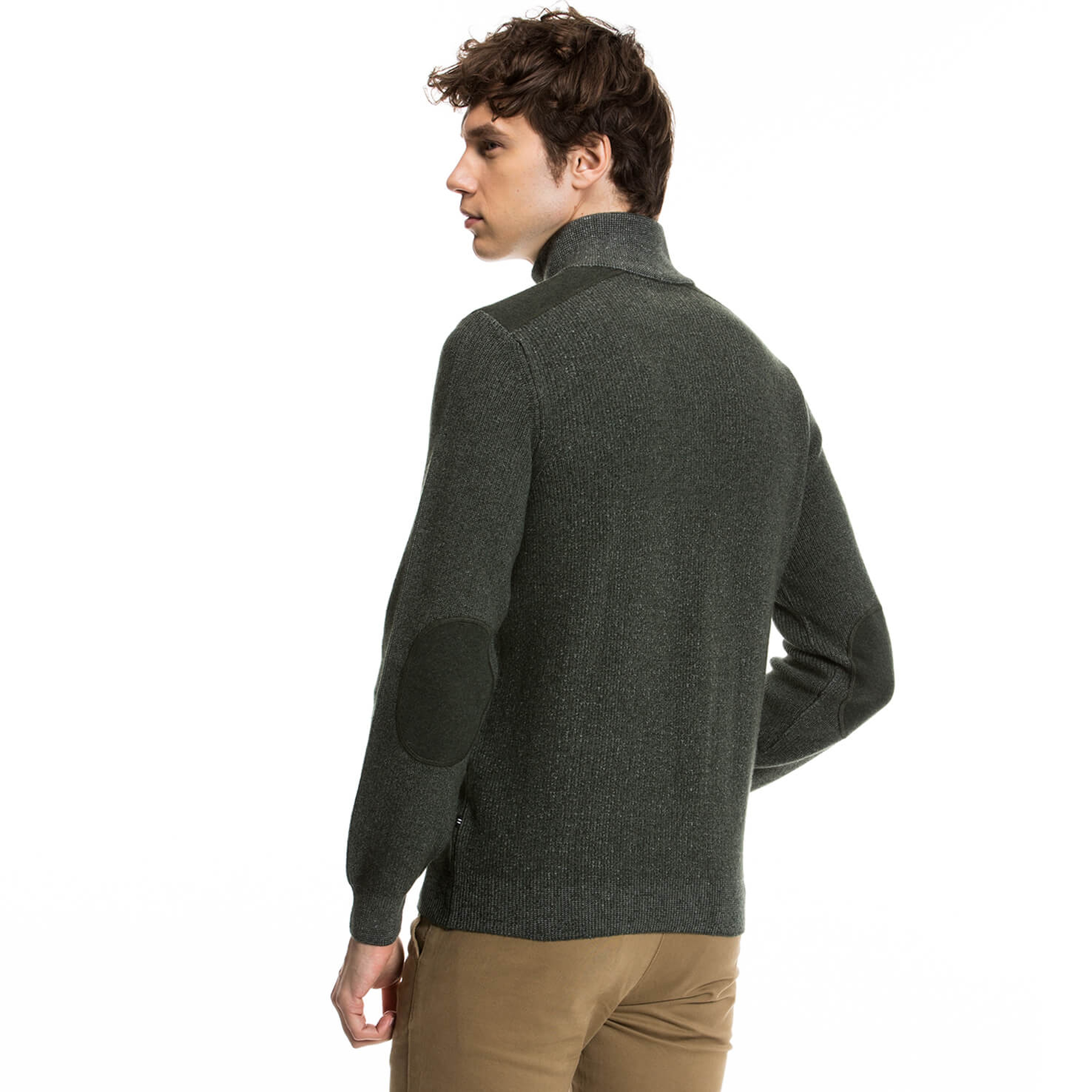 Nautica Erkek Yeşil Regular Fit Triko