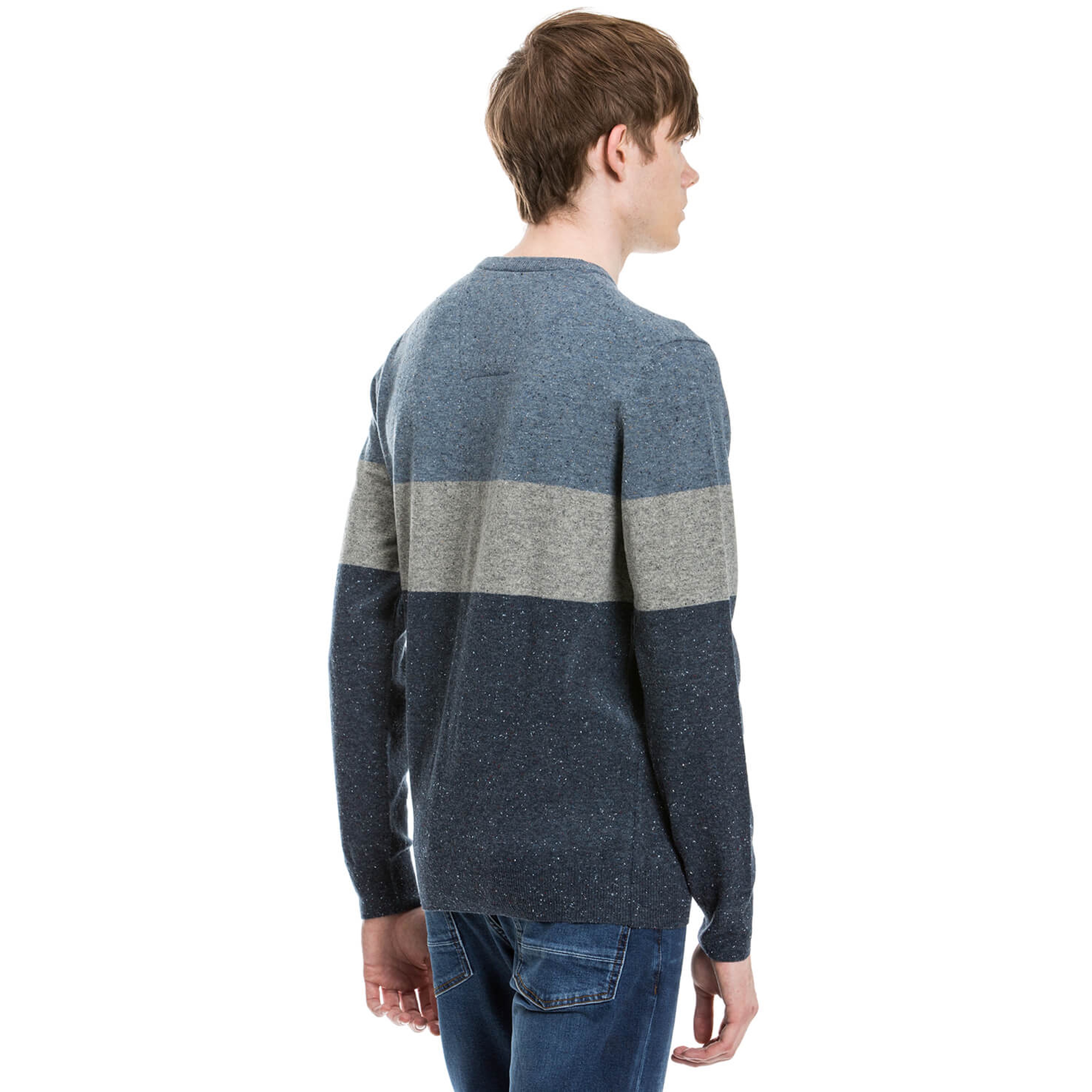 Nautica Erkek Lacivert Regular Fit Triko