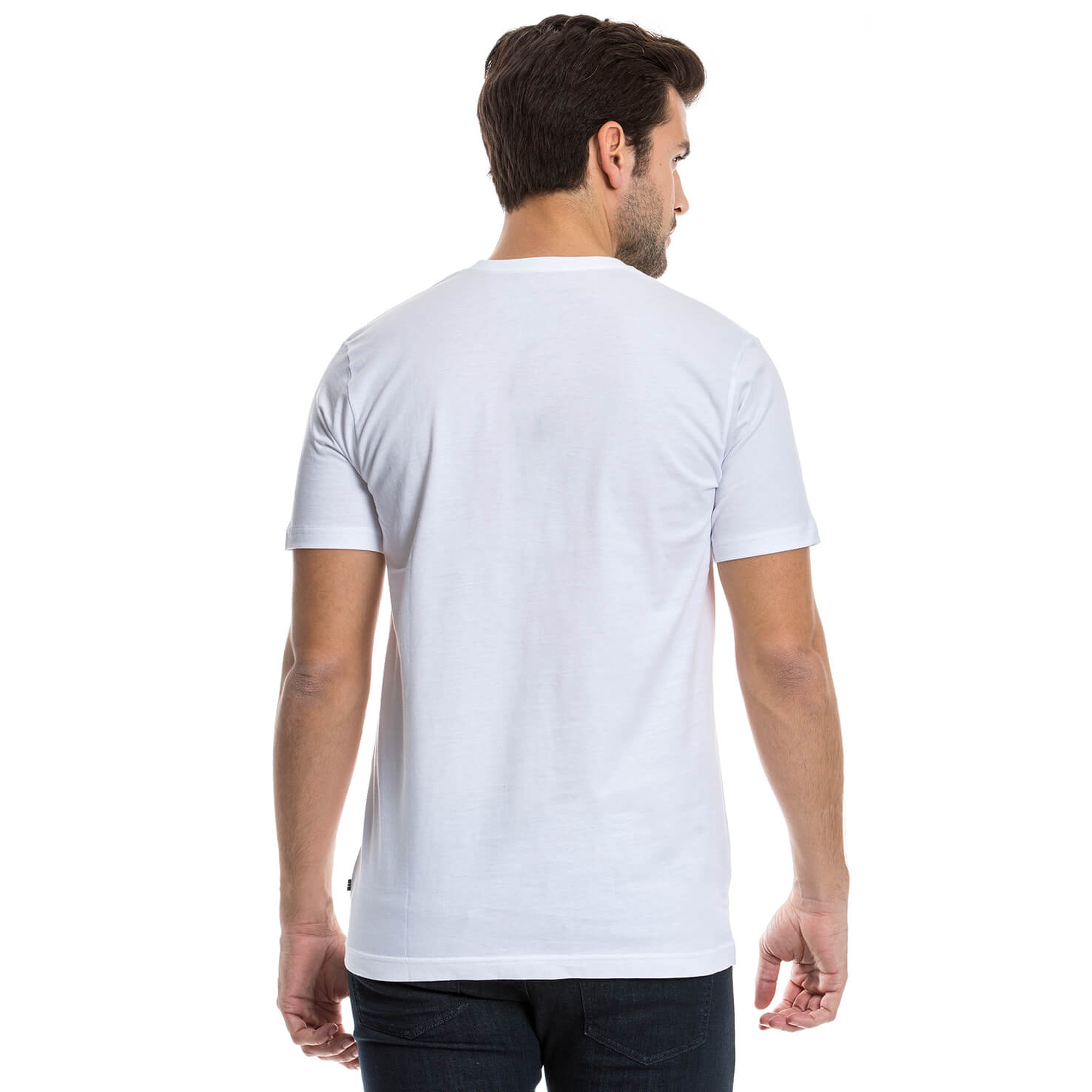 Nautica Erkek Beyaz T-Shirt