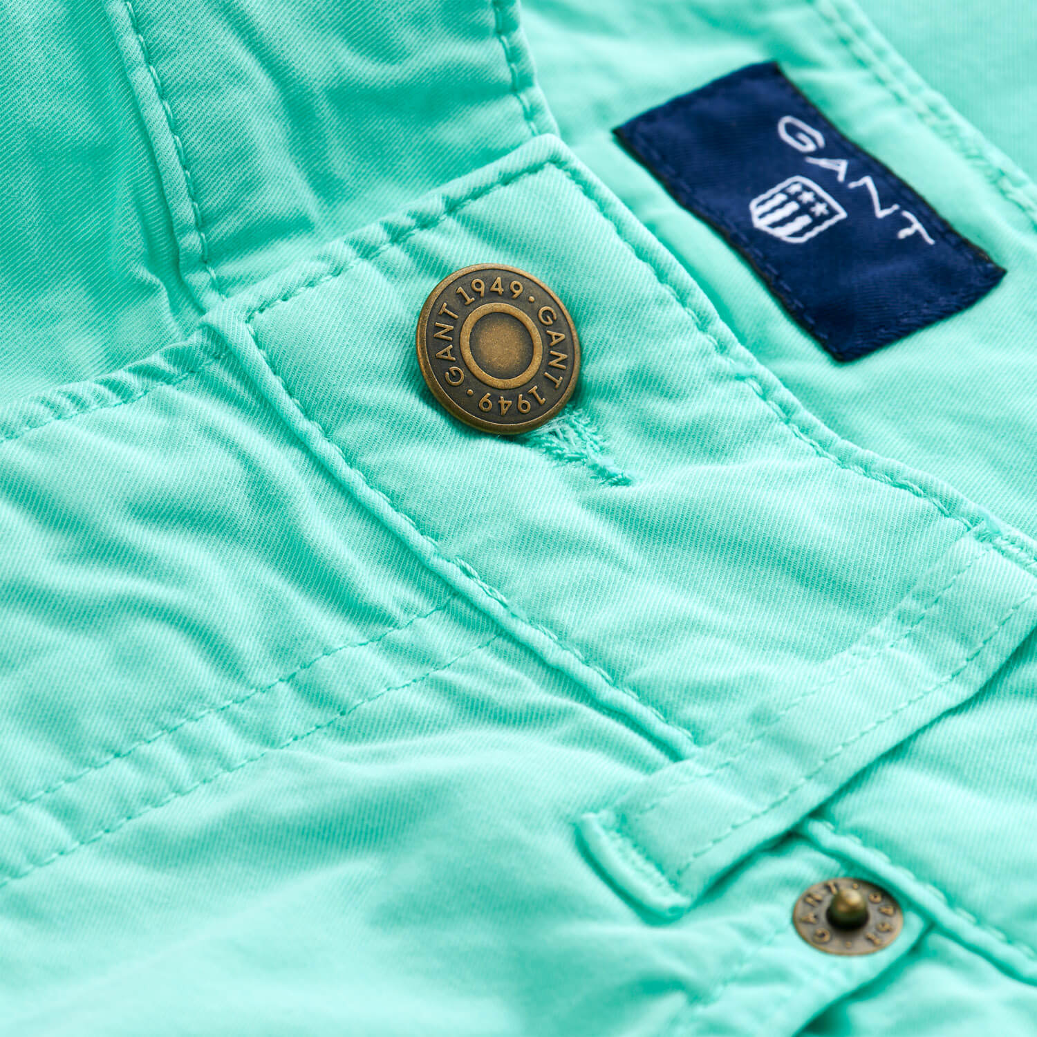 GANT Men's Regular Fit Straight Microtwill Jeans