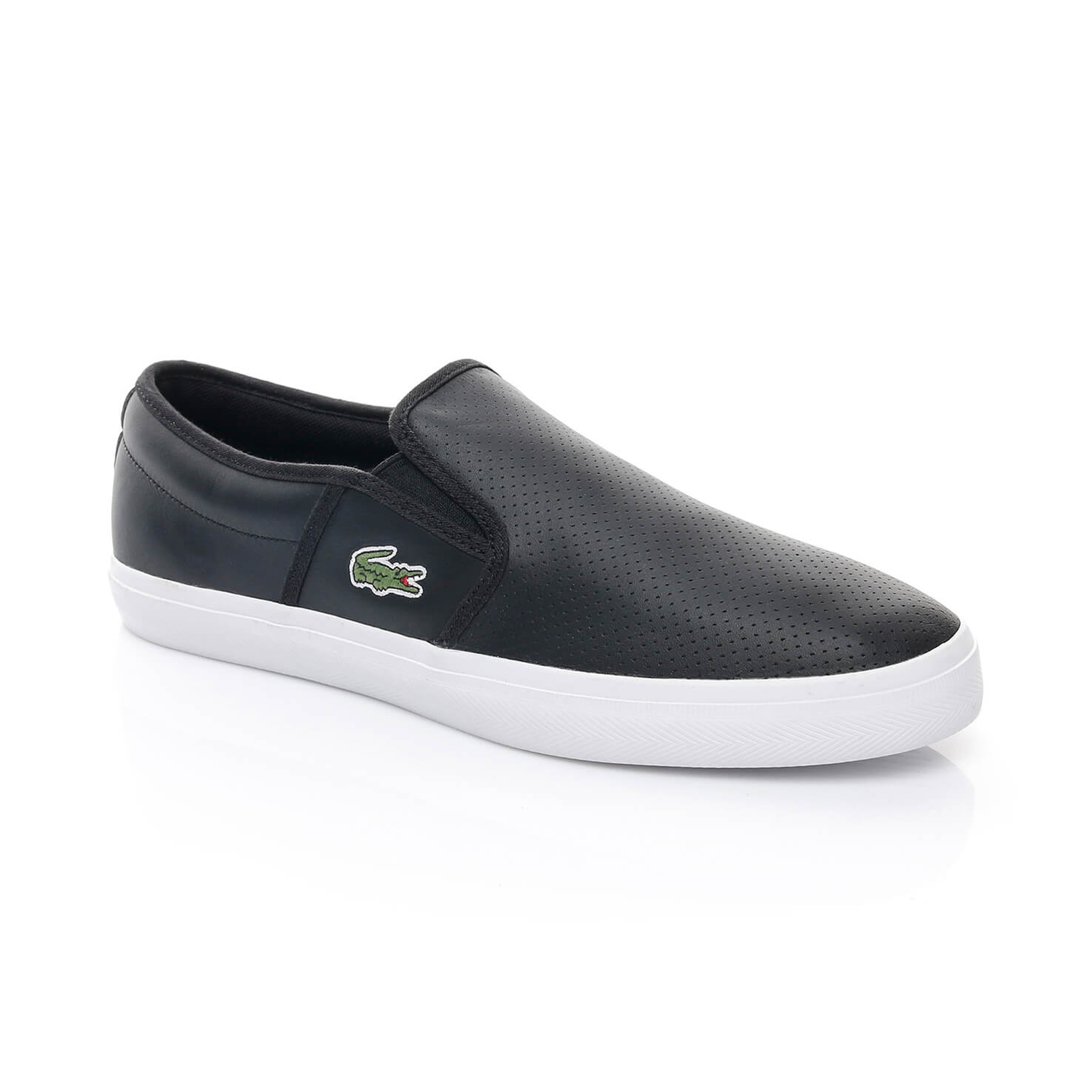 Lacoste Gazon Erkek Siyah Slip-On