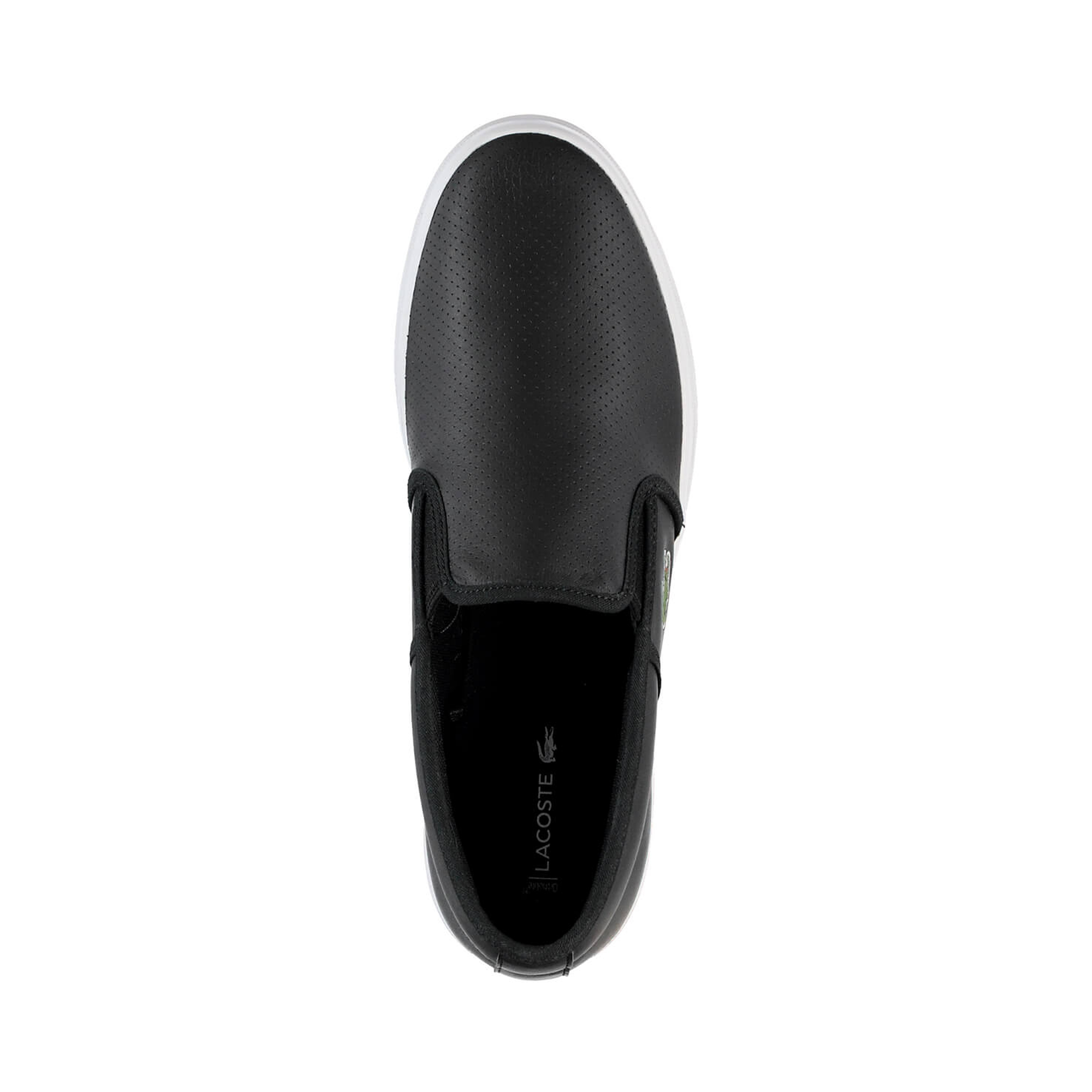 Lacoste Gazon Erkek Siyah Slip-On
