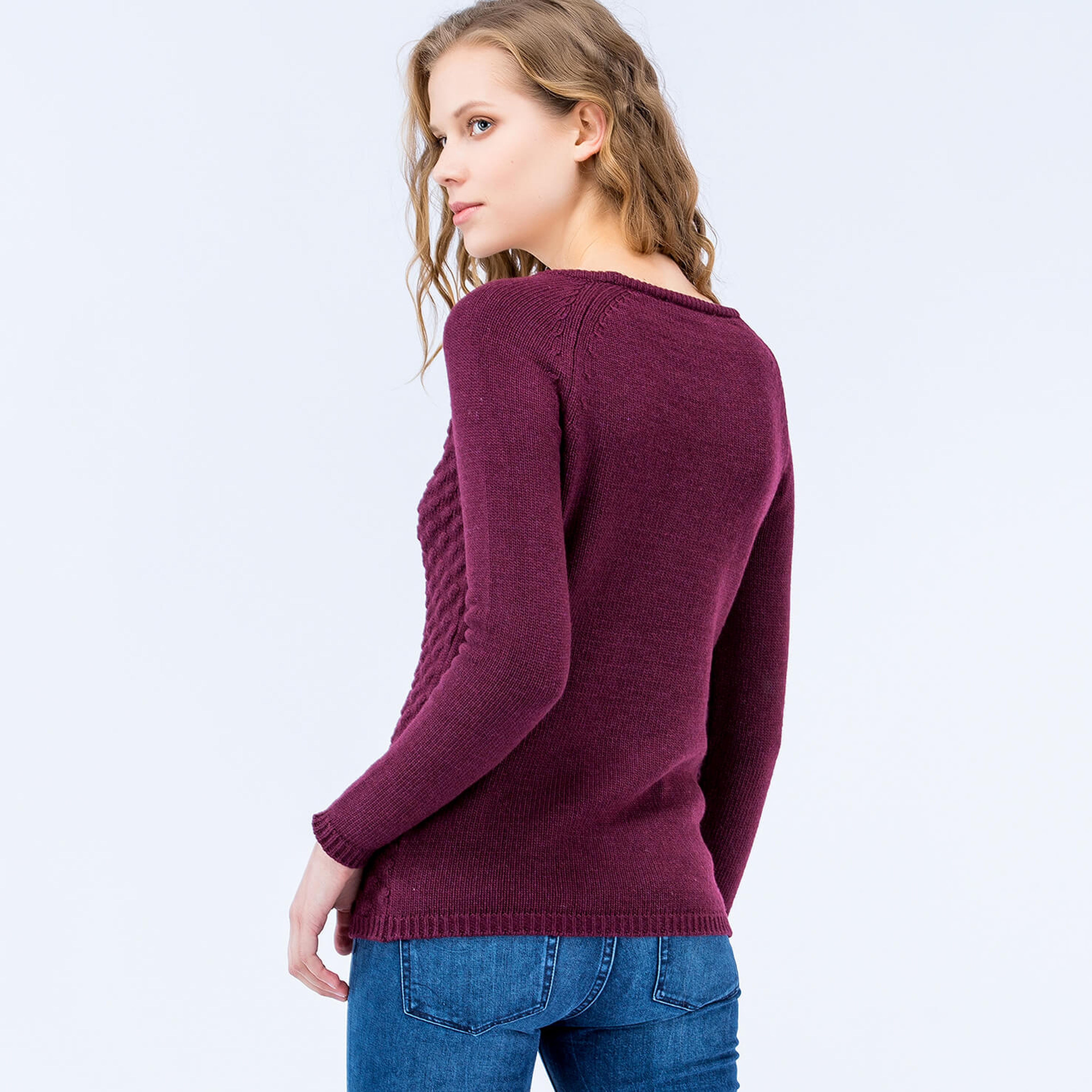 Lacoste Kadın Bordo Triko