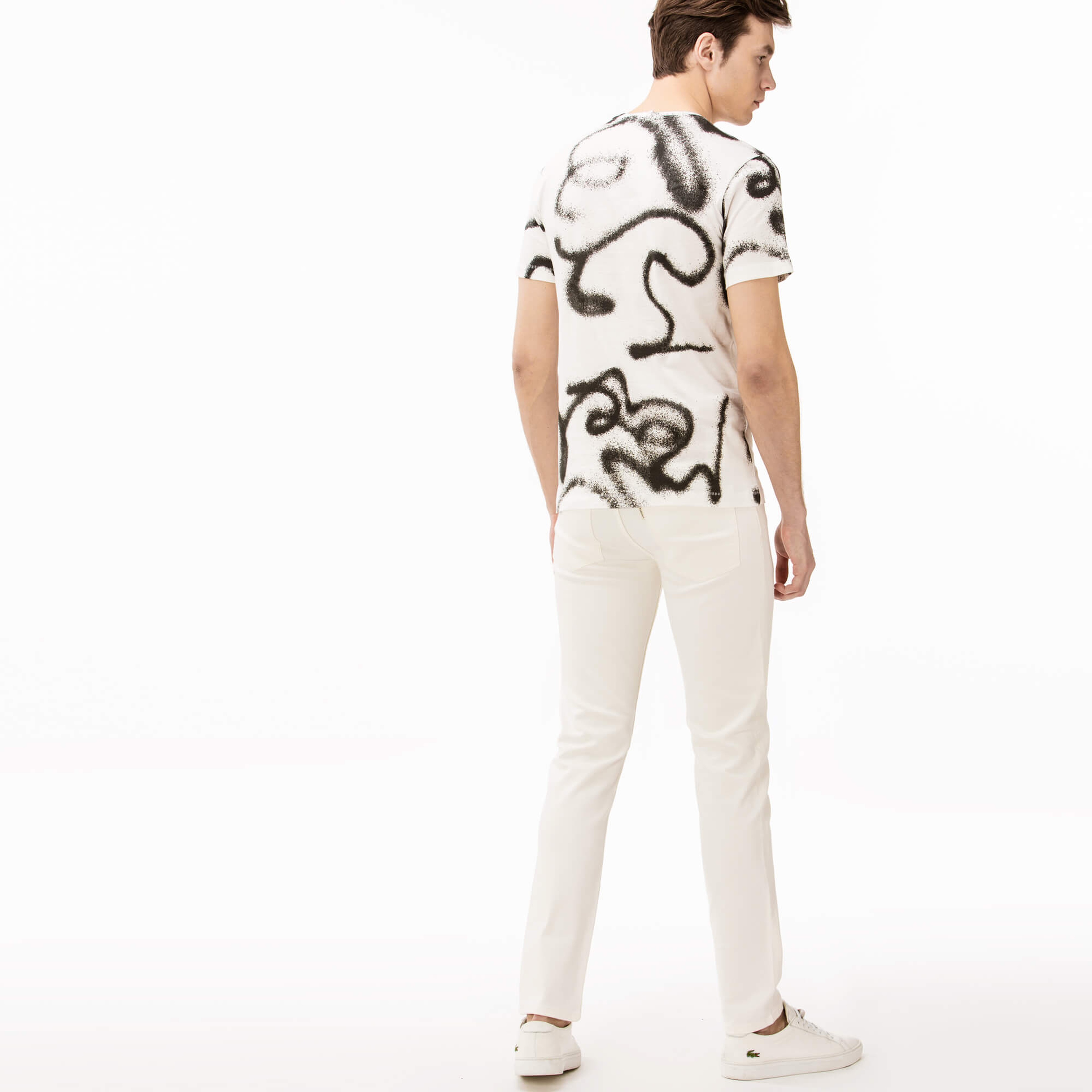 Lacoste Erkek Beyaz Pantolon