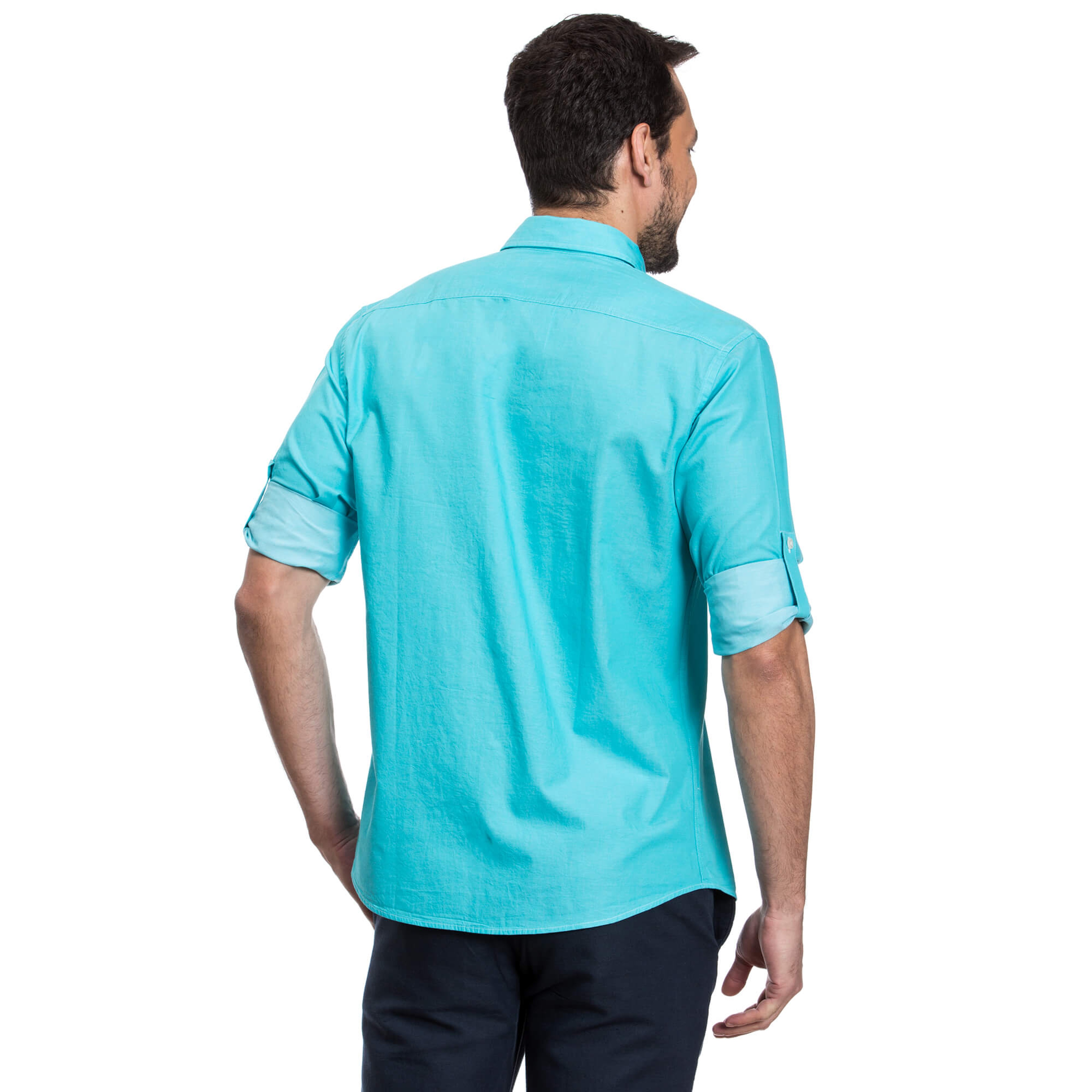 Nautica Erkek Mavi Gömlek