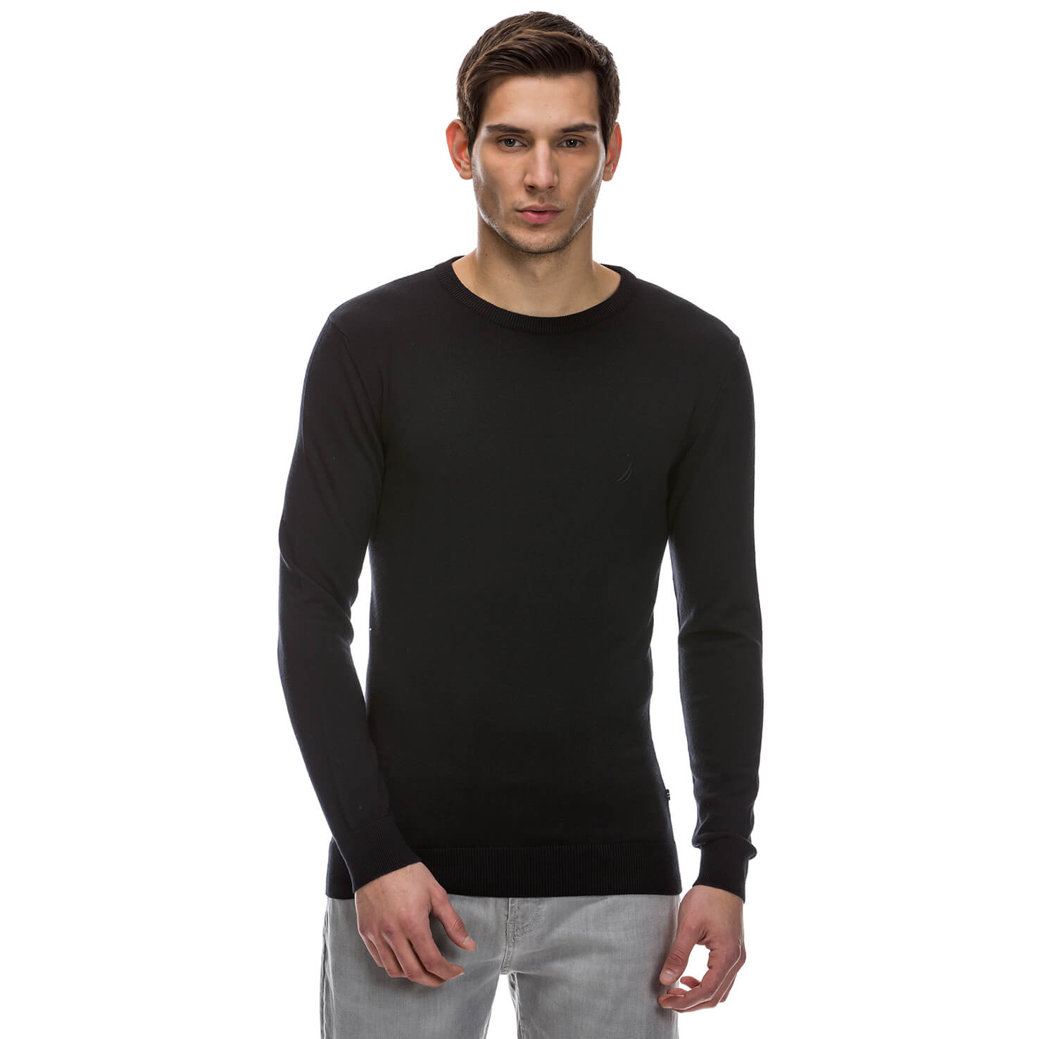 Nautica Erkek Siyah Triko