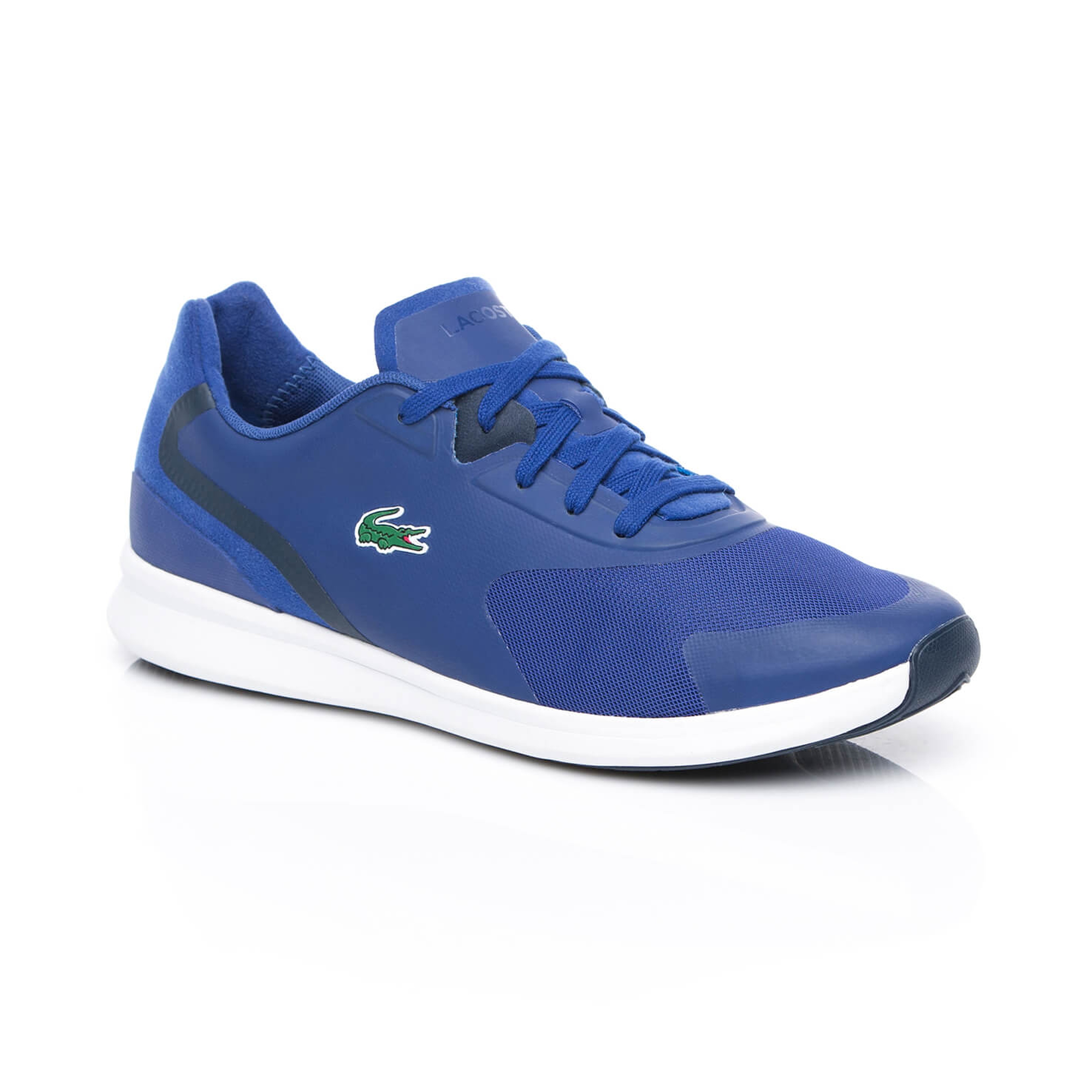 Lacoste Erkek Mavi Tekstil/Sentetik Ayakkabı Sneaker Ltr.01