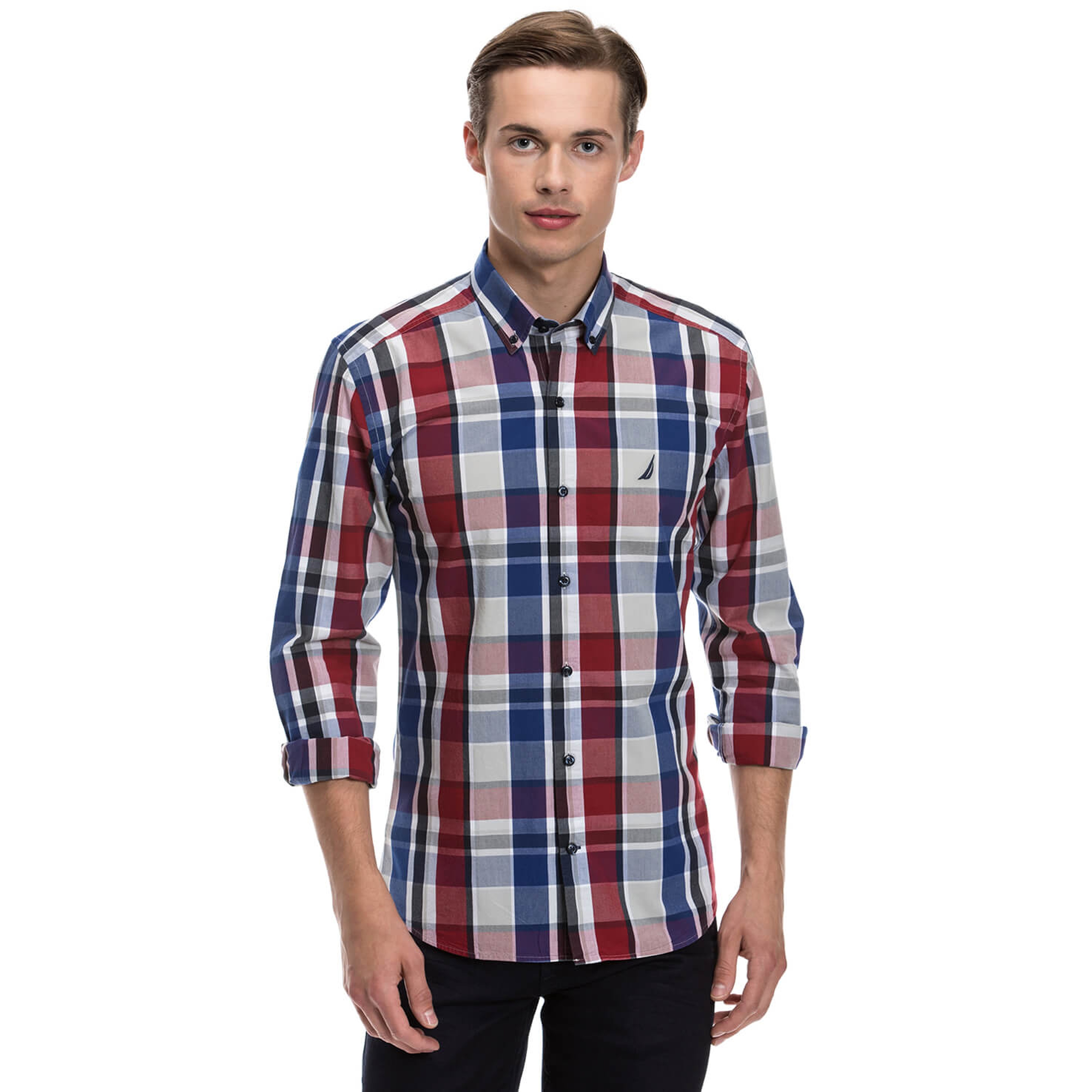 Nautica Erkek Kırmızı Gömlek