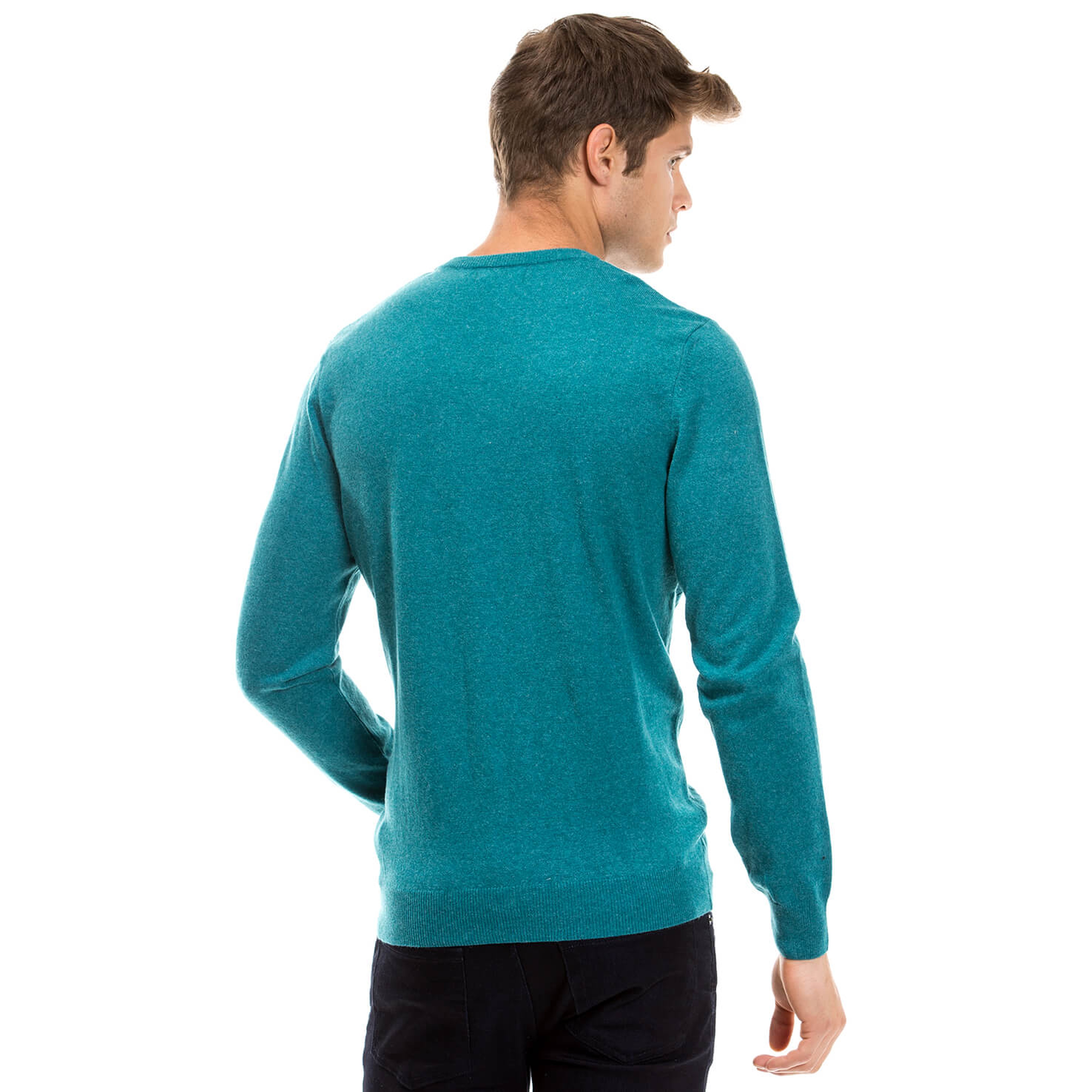 Nautica Erkek Mavi Regular Fit Triko