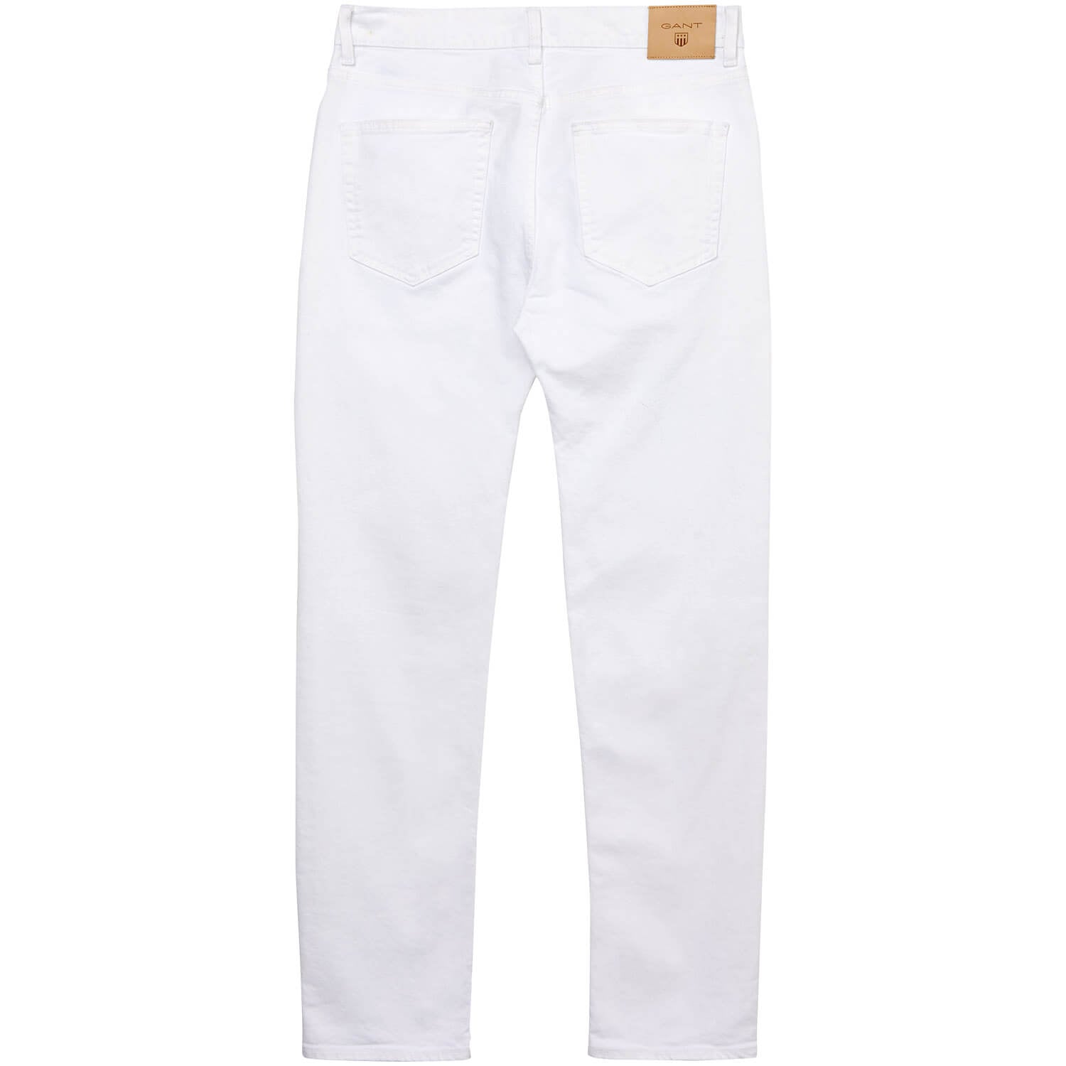 Gant Erkek Beyaz Slim Straight Pantolon