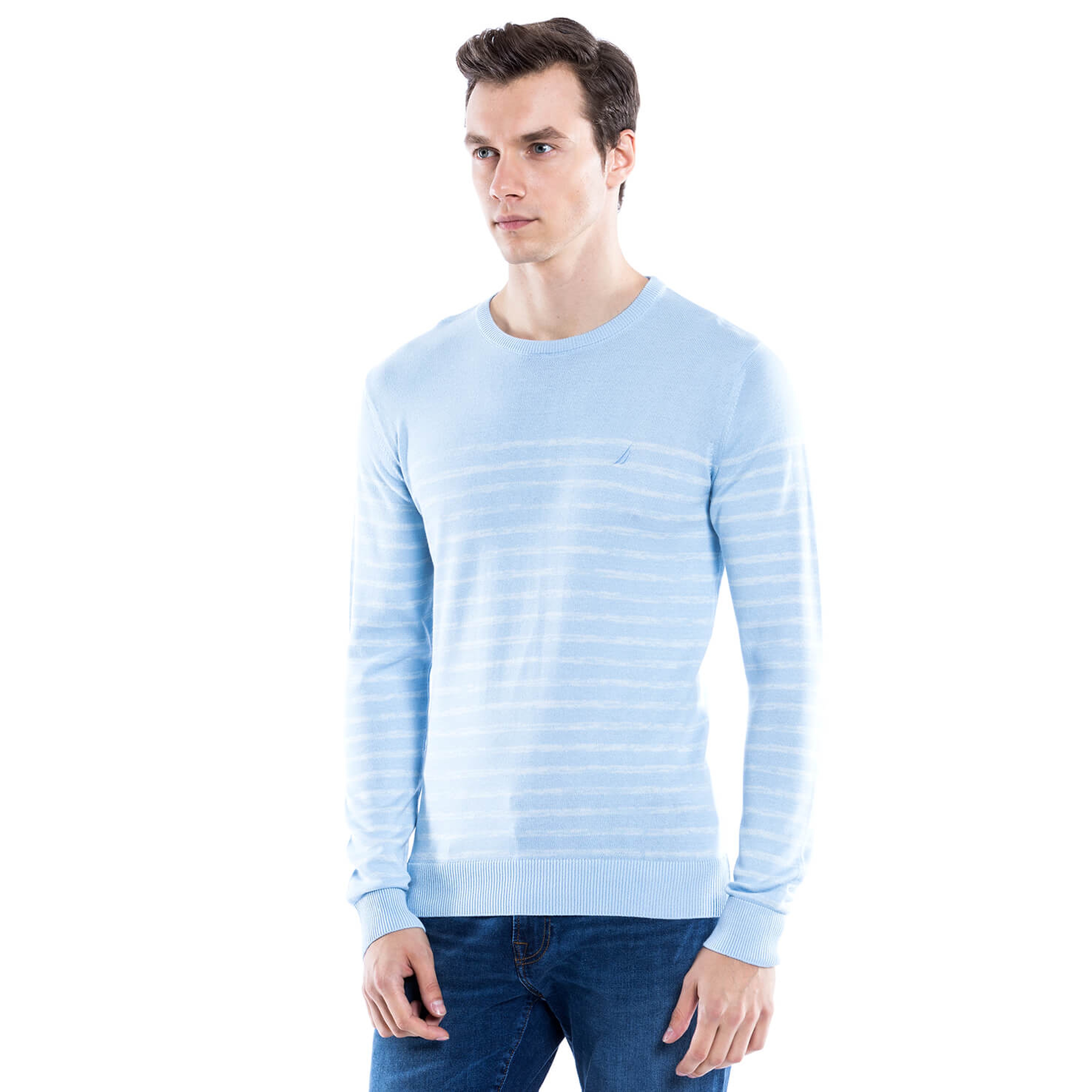 Nautica Erkek Mavi Triko