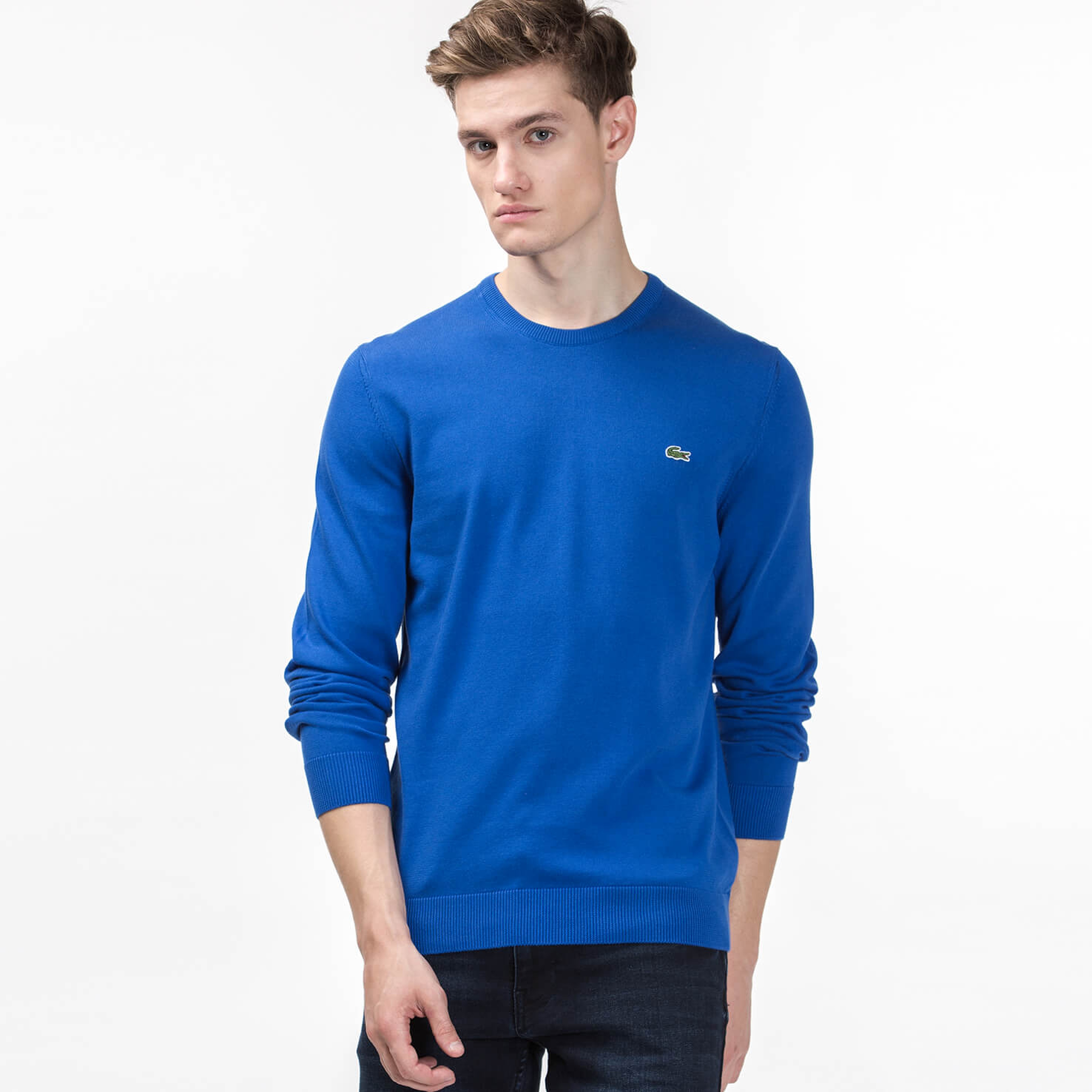 Lacoste Erkek Lacivert Triko