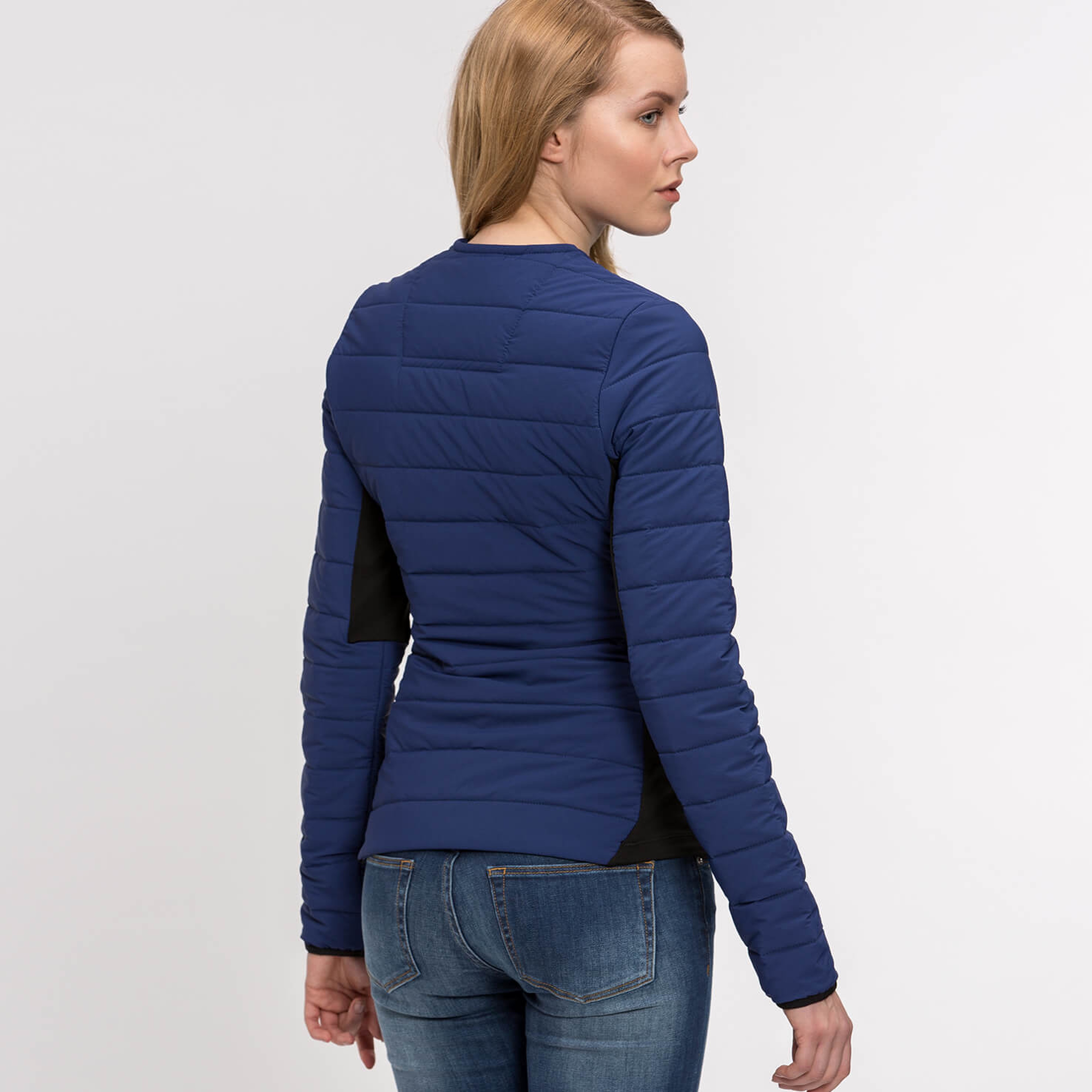 Lacoste Kadın Mavi Regular Fit Mont