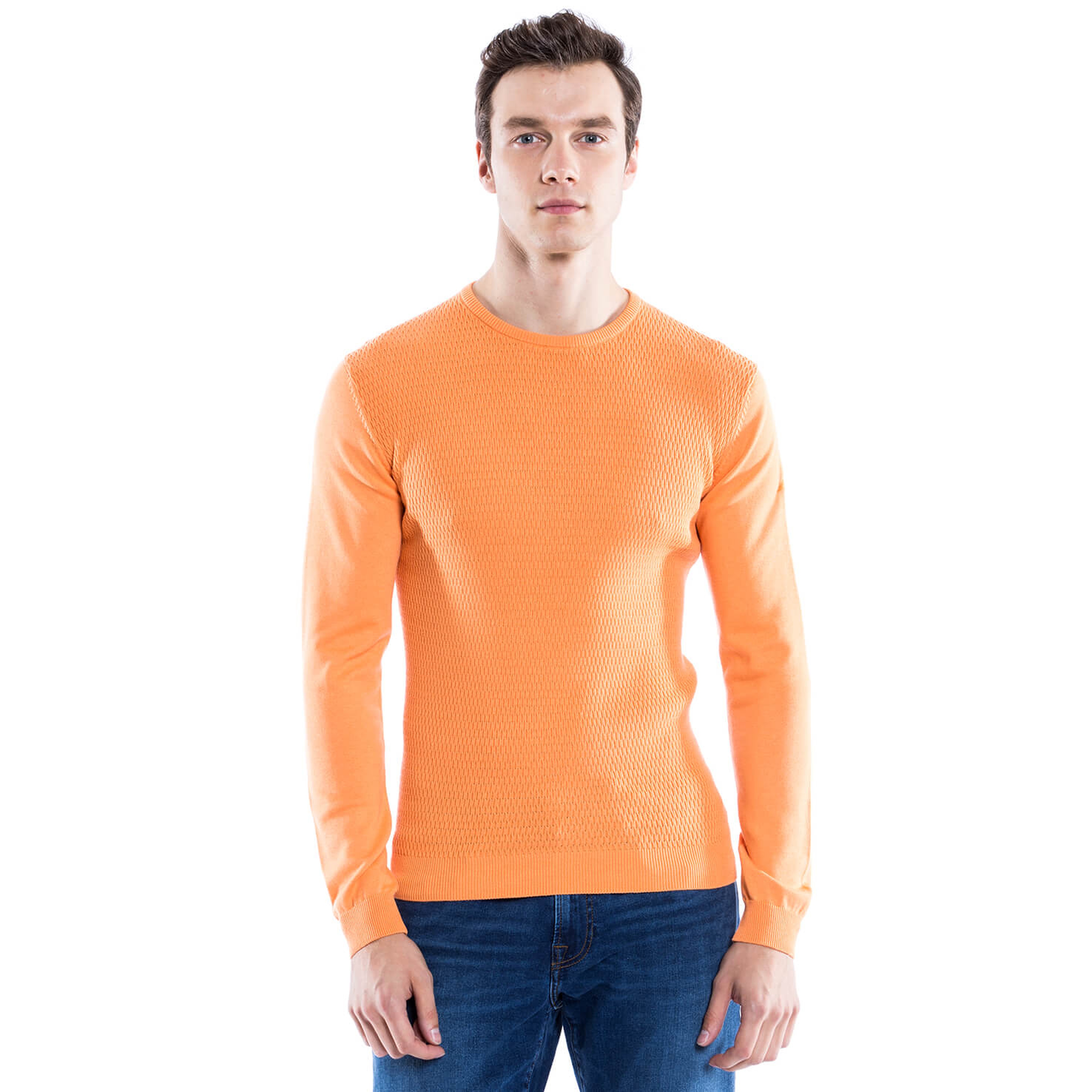 Nautica Erkek Turuncu Triko