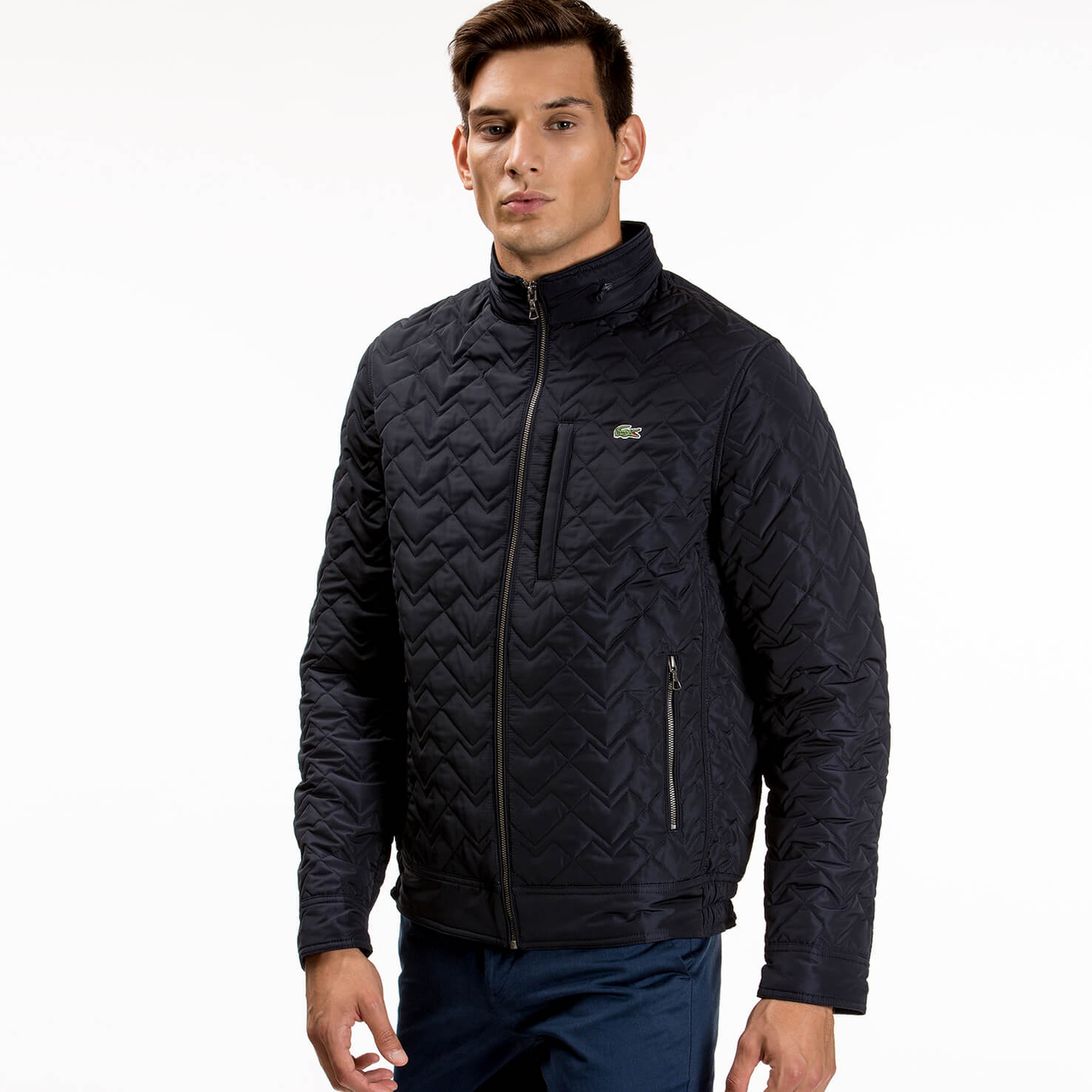 Lacoste Erkek Lacivert Mont