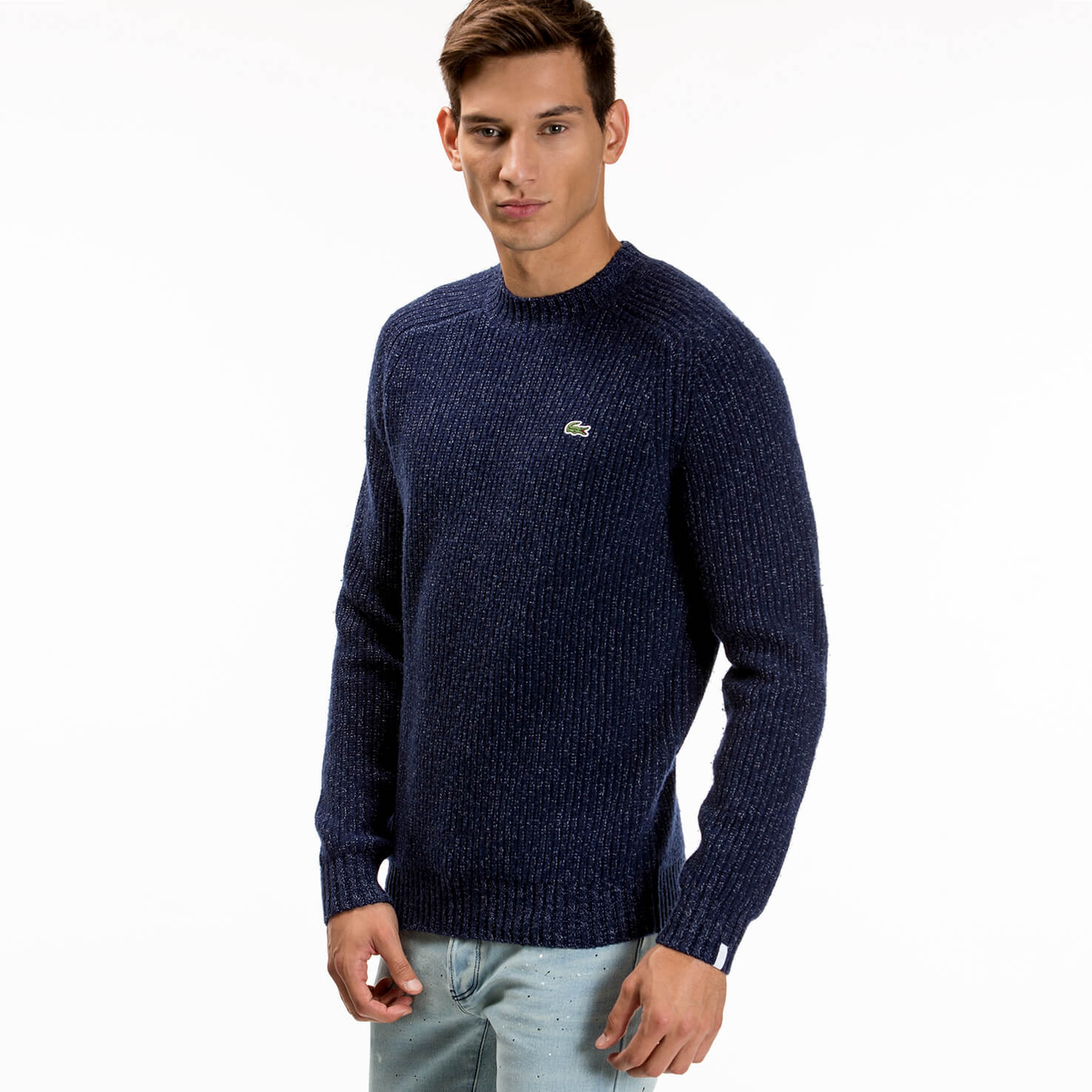 Lacoste Erkek Lacivert Triko