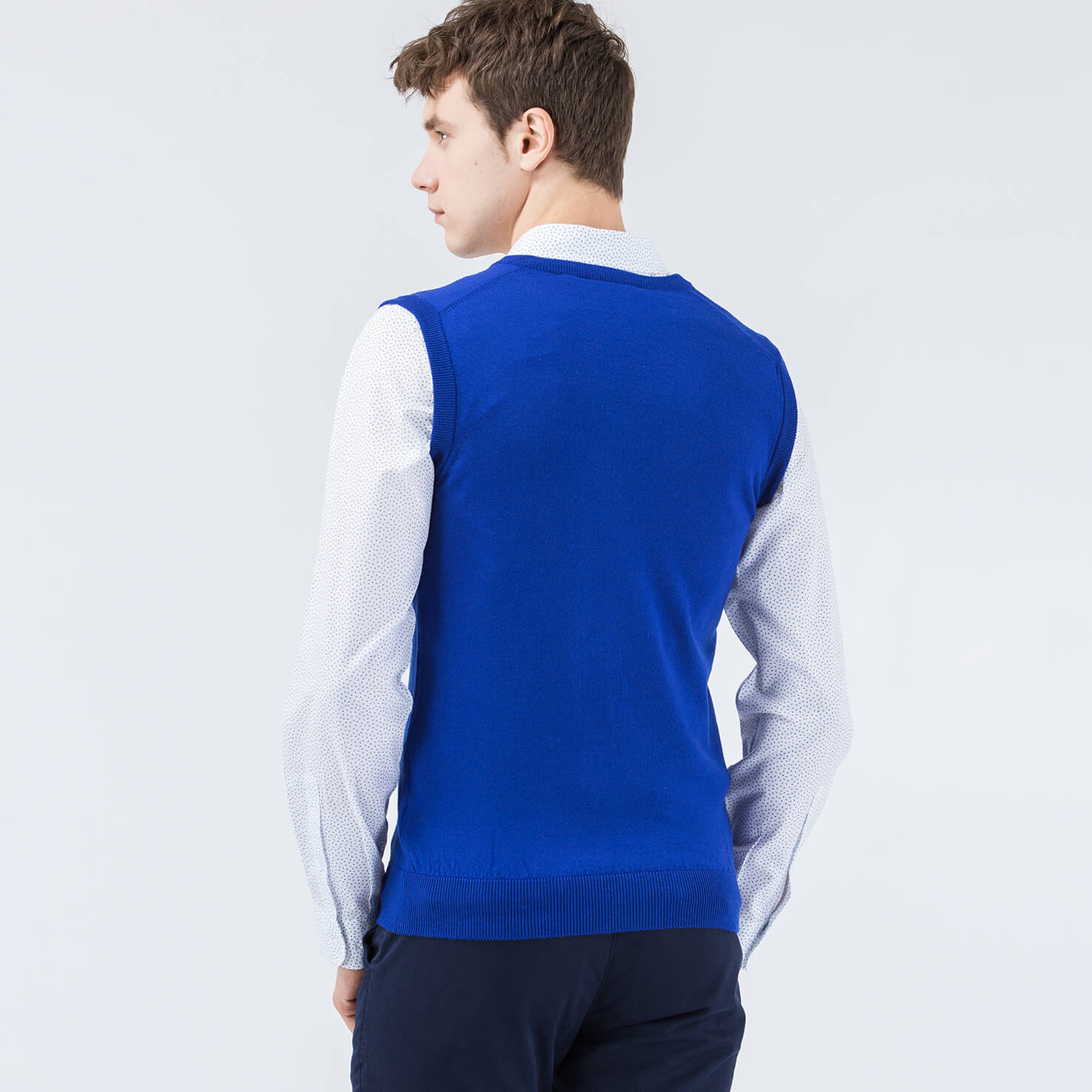 Lacoste Erkek Lacivert Süveter