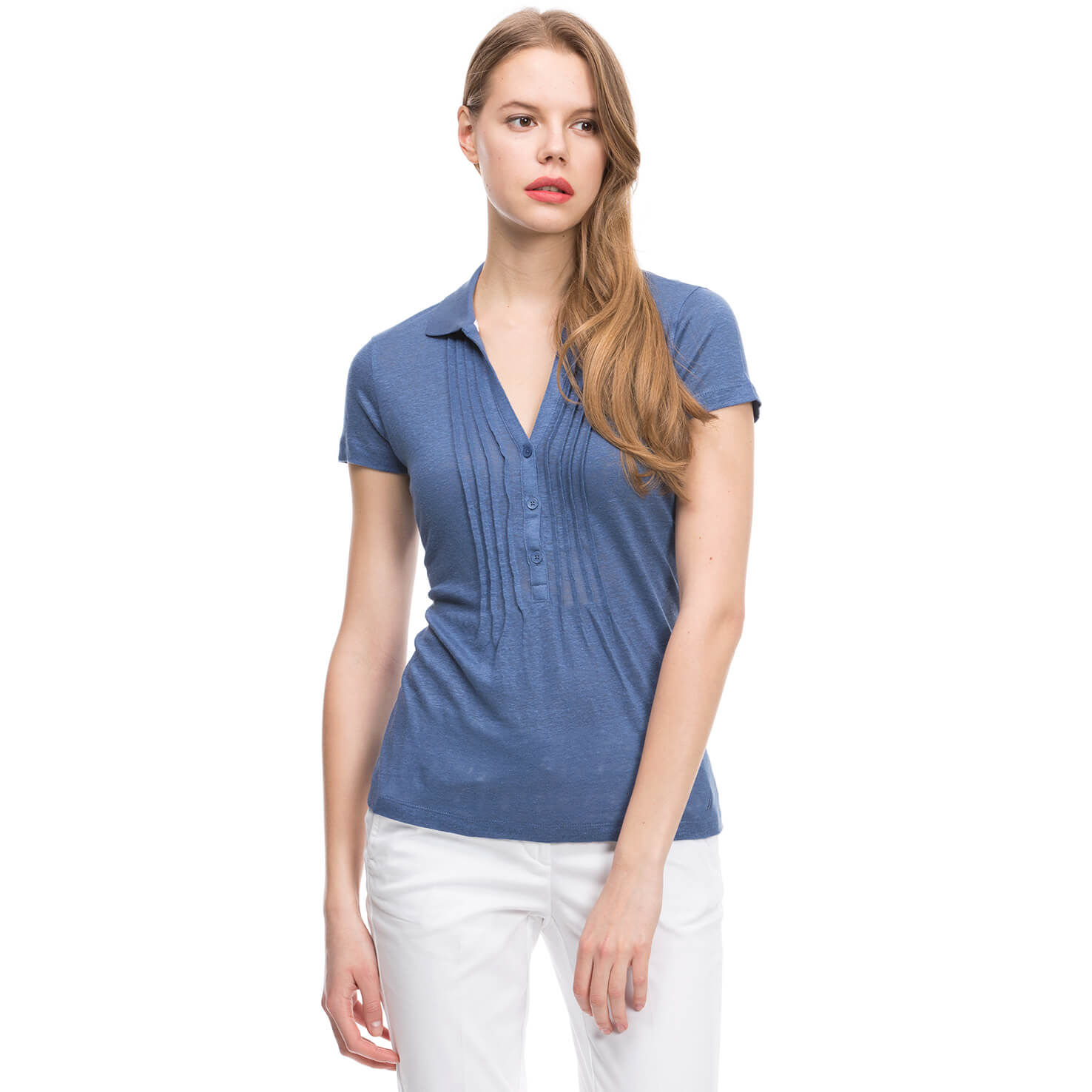 Nautica Kadın Mavi T-Shirt