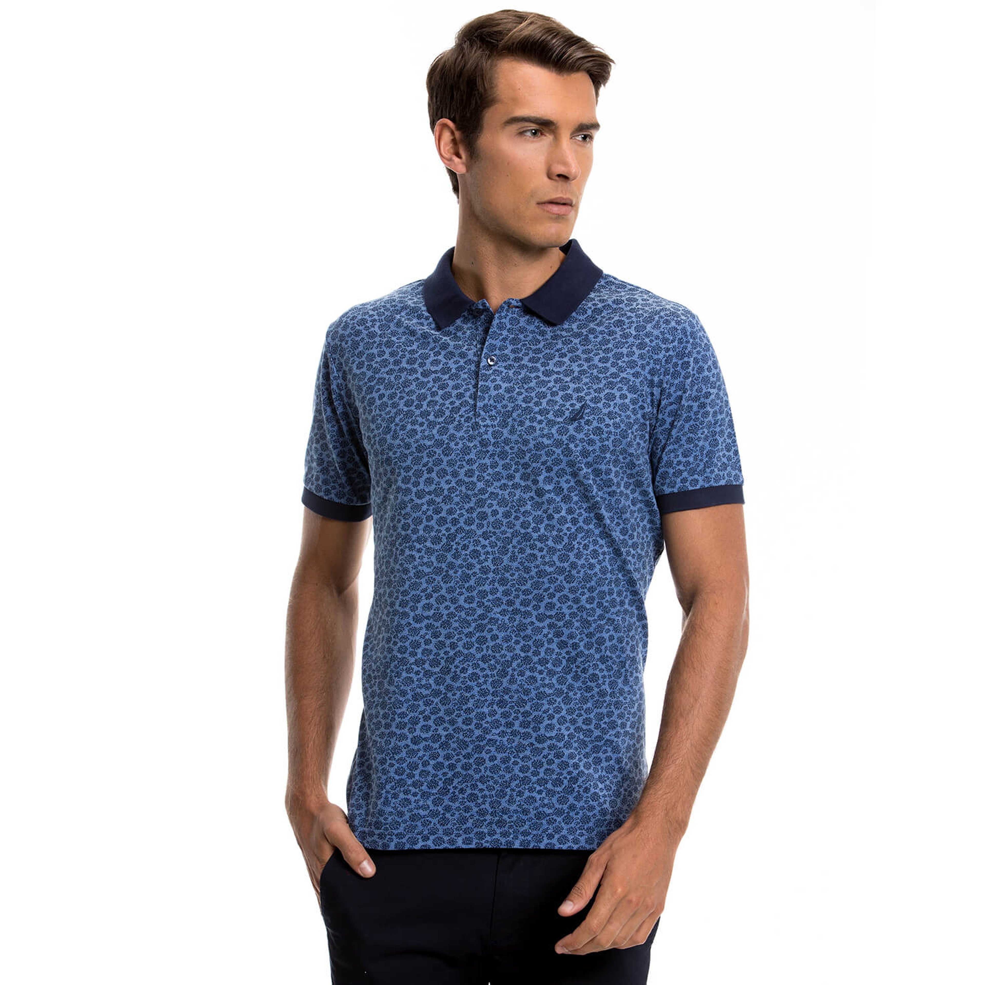 Nautica Erkek Mavi Polo