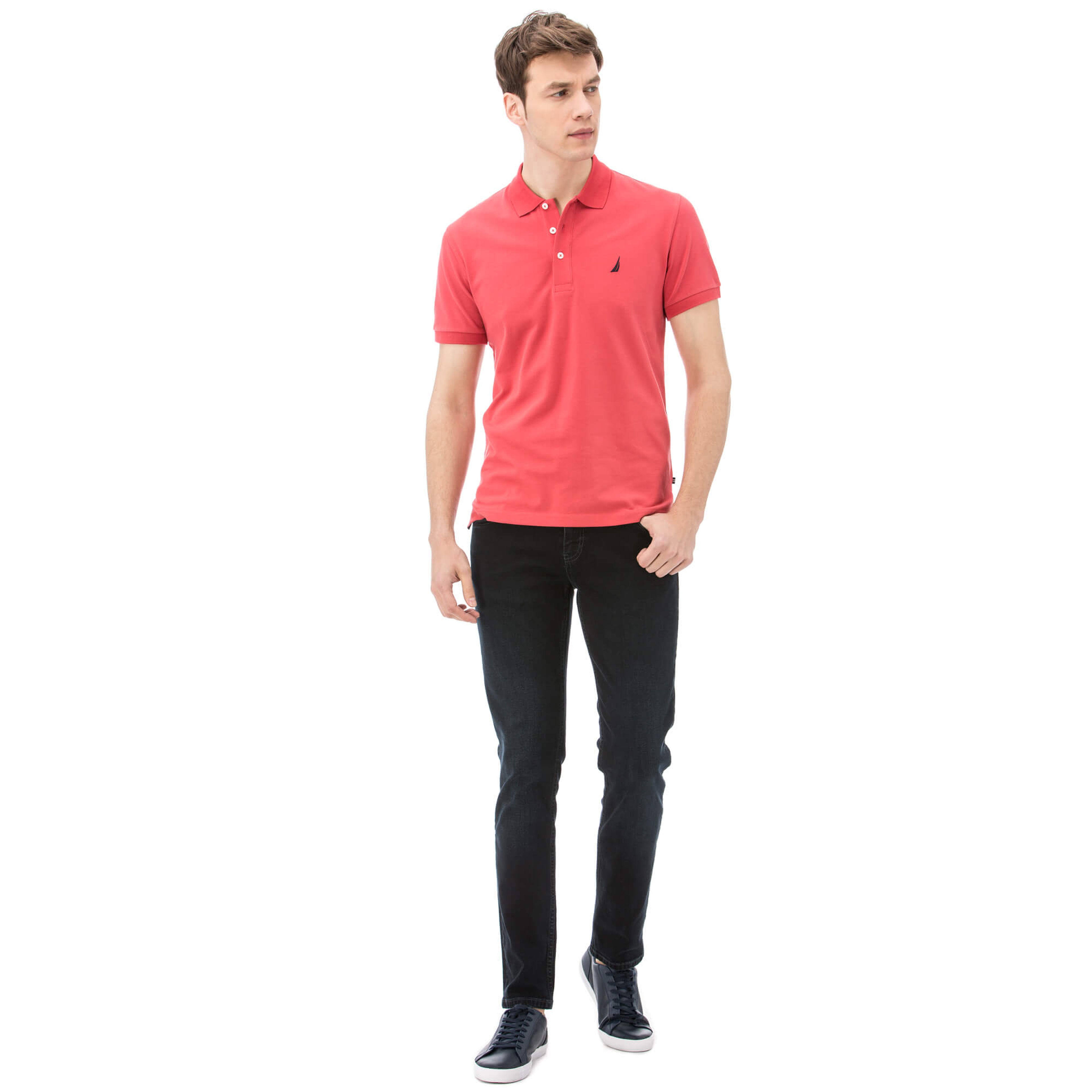 Nautica Erkek Siyah Slim Fit Pantolon
