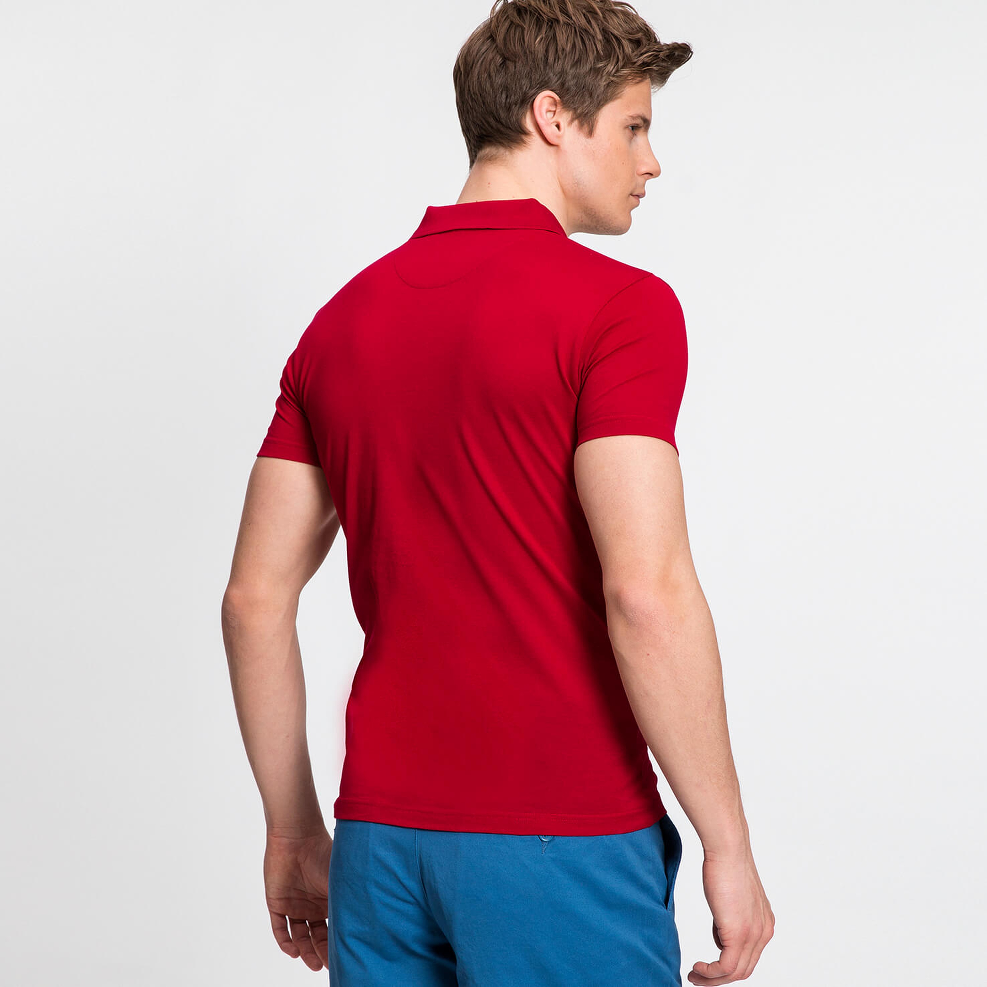 Lacoste Erkek Bordo Regular Fit Kısa Kollu Polo