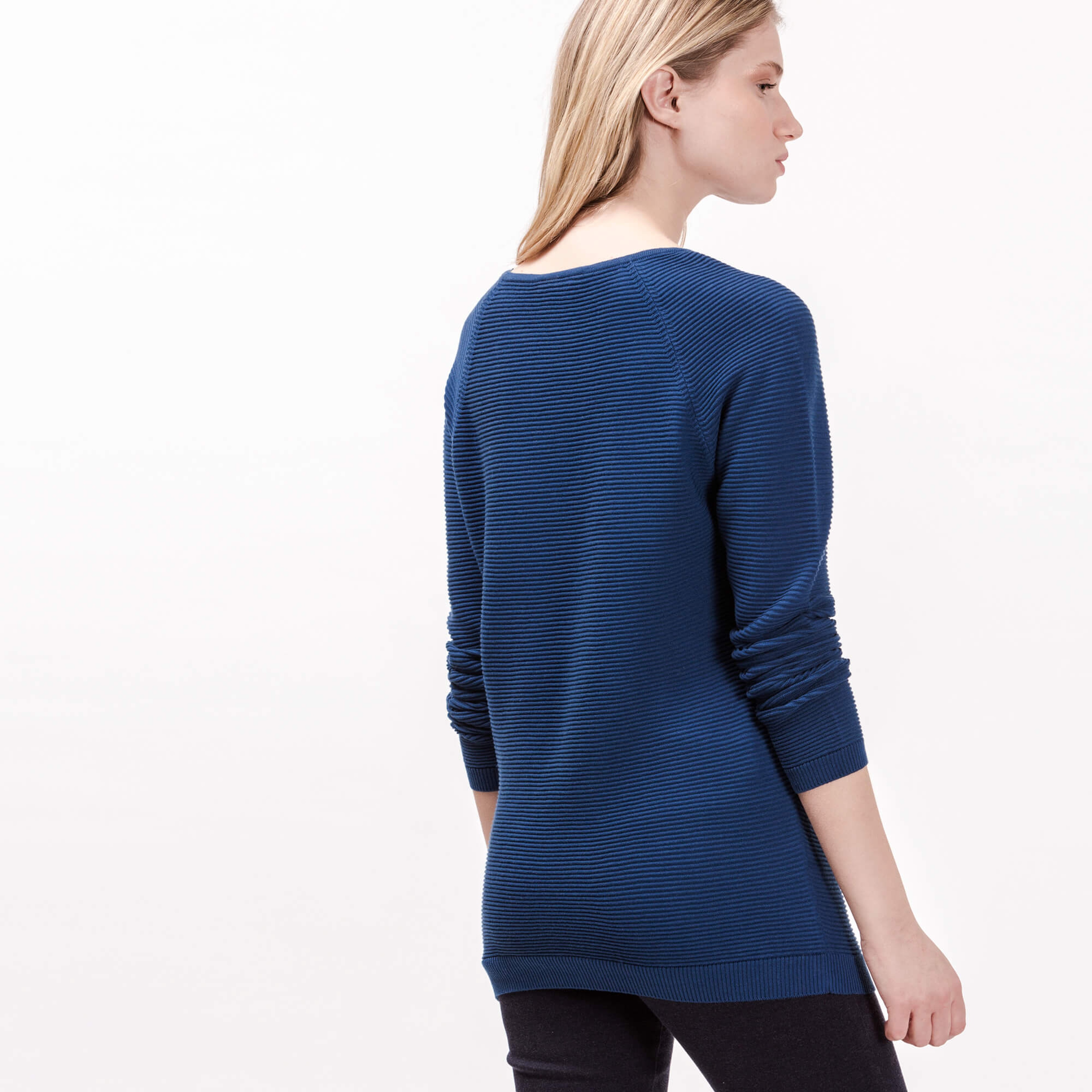 Lacoste Kadın Mavi Triko