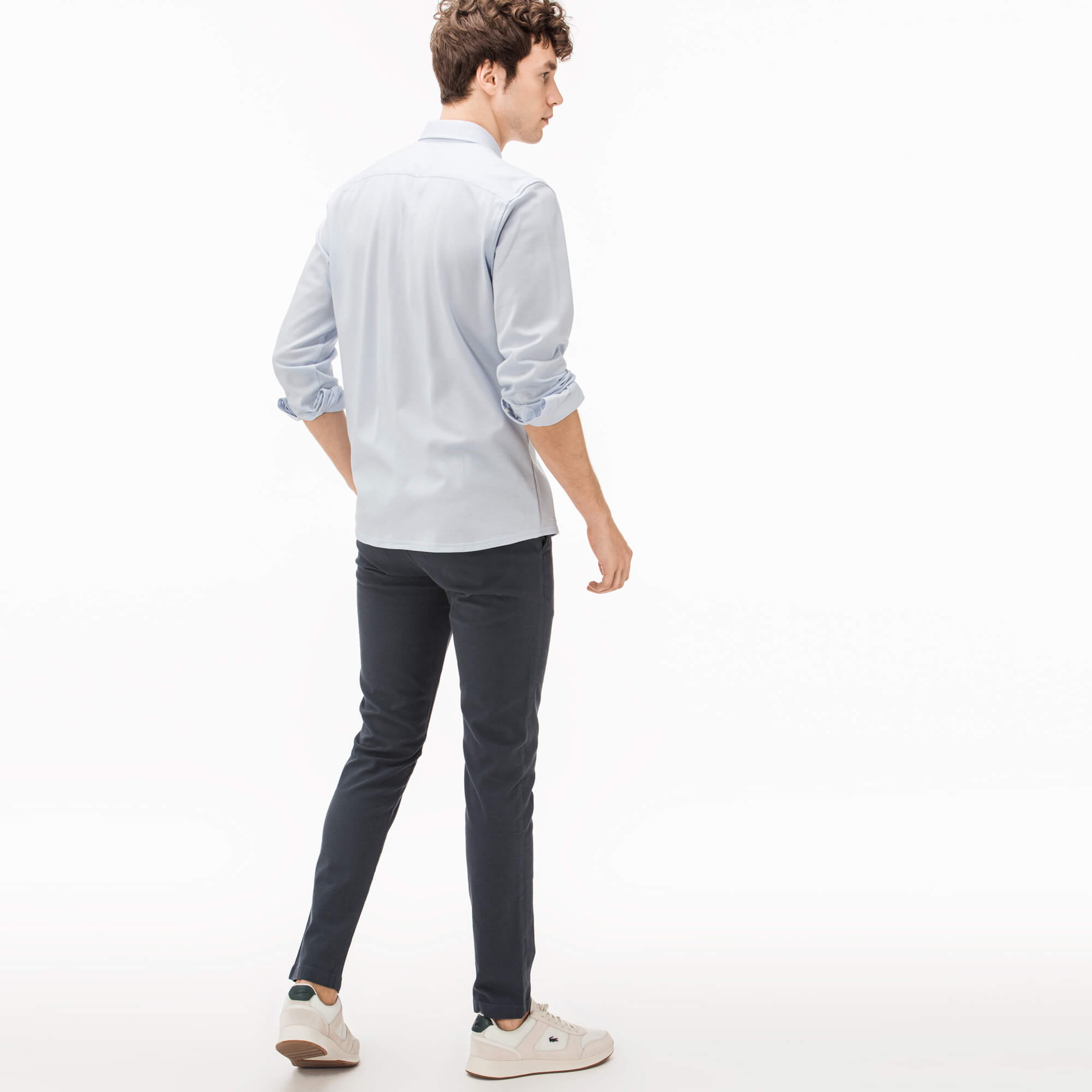 Lacoste Erkek Lacivert Chino Pantolon