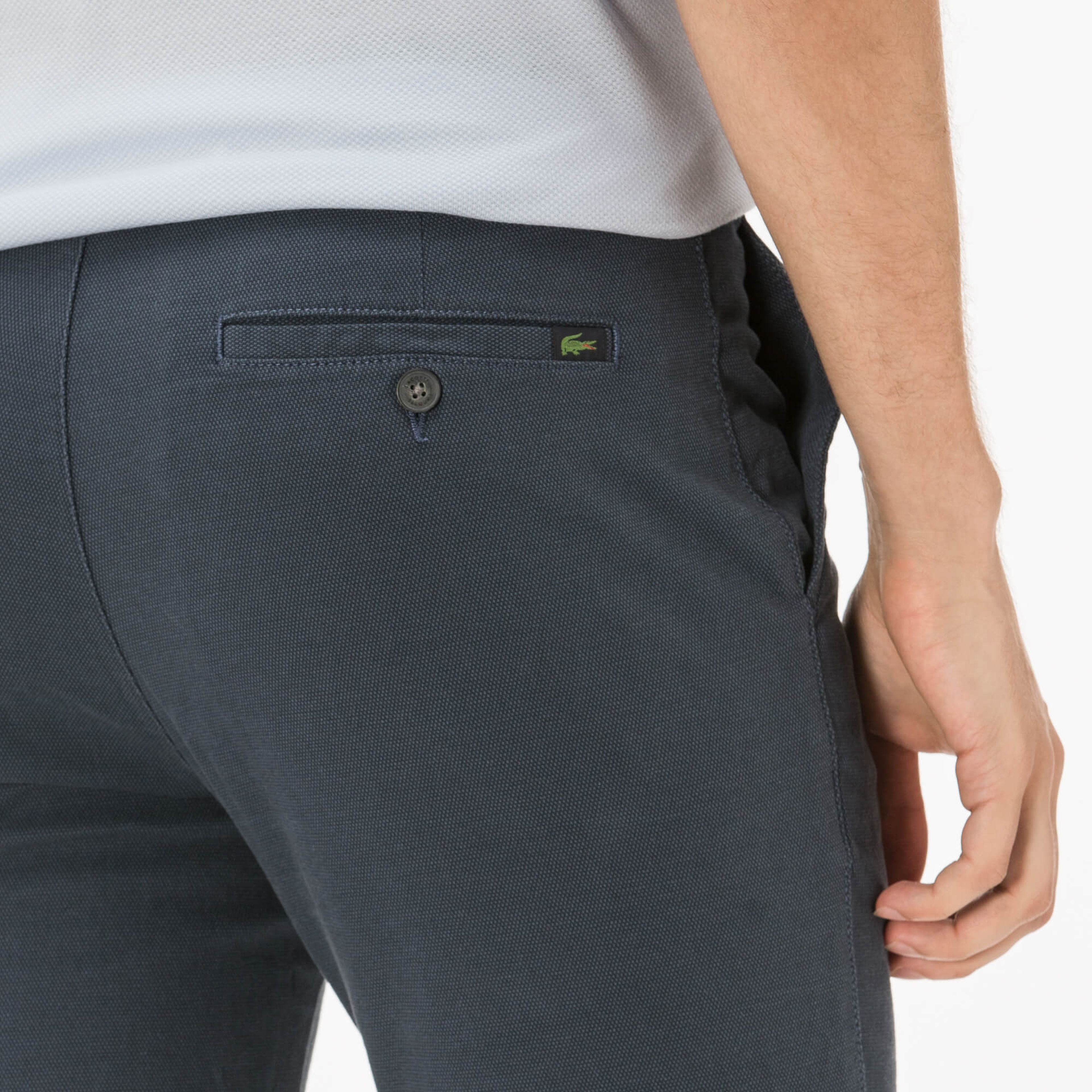 Lacoste Erkek Lacivert Chino Pantolon