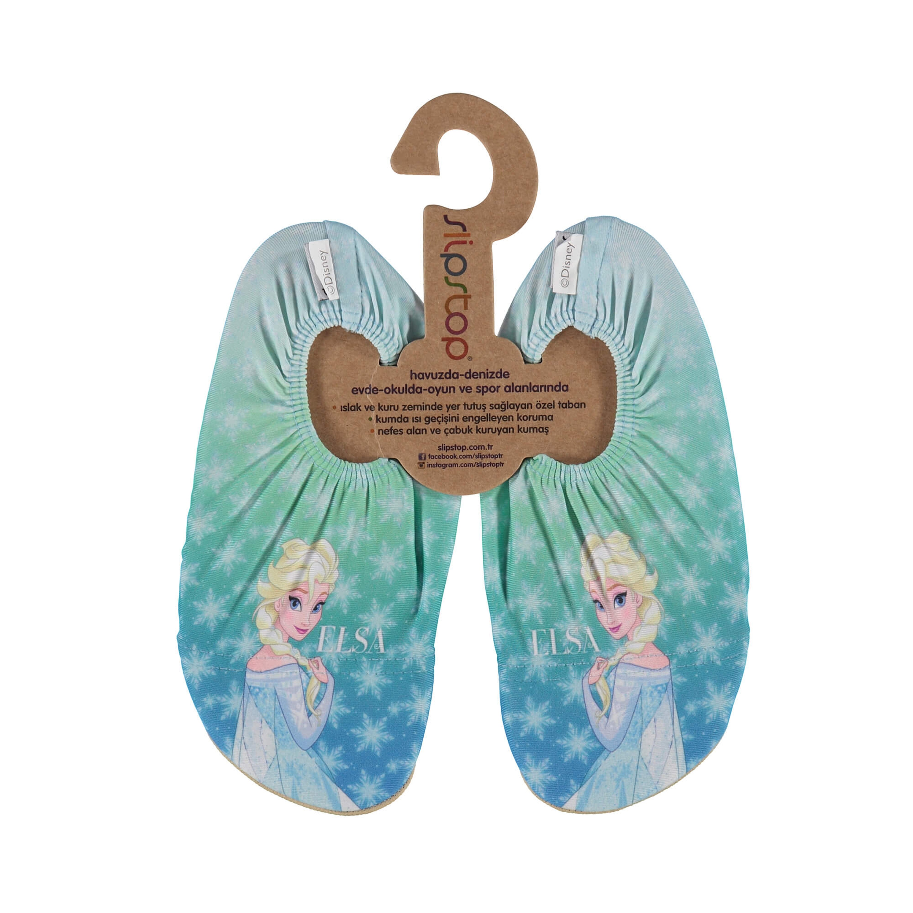 Slipstop Vanilla Disney Frozen Bebek Mavi Havuz Ayakkabısı