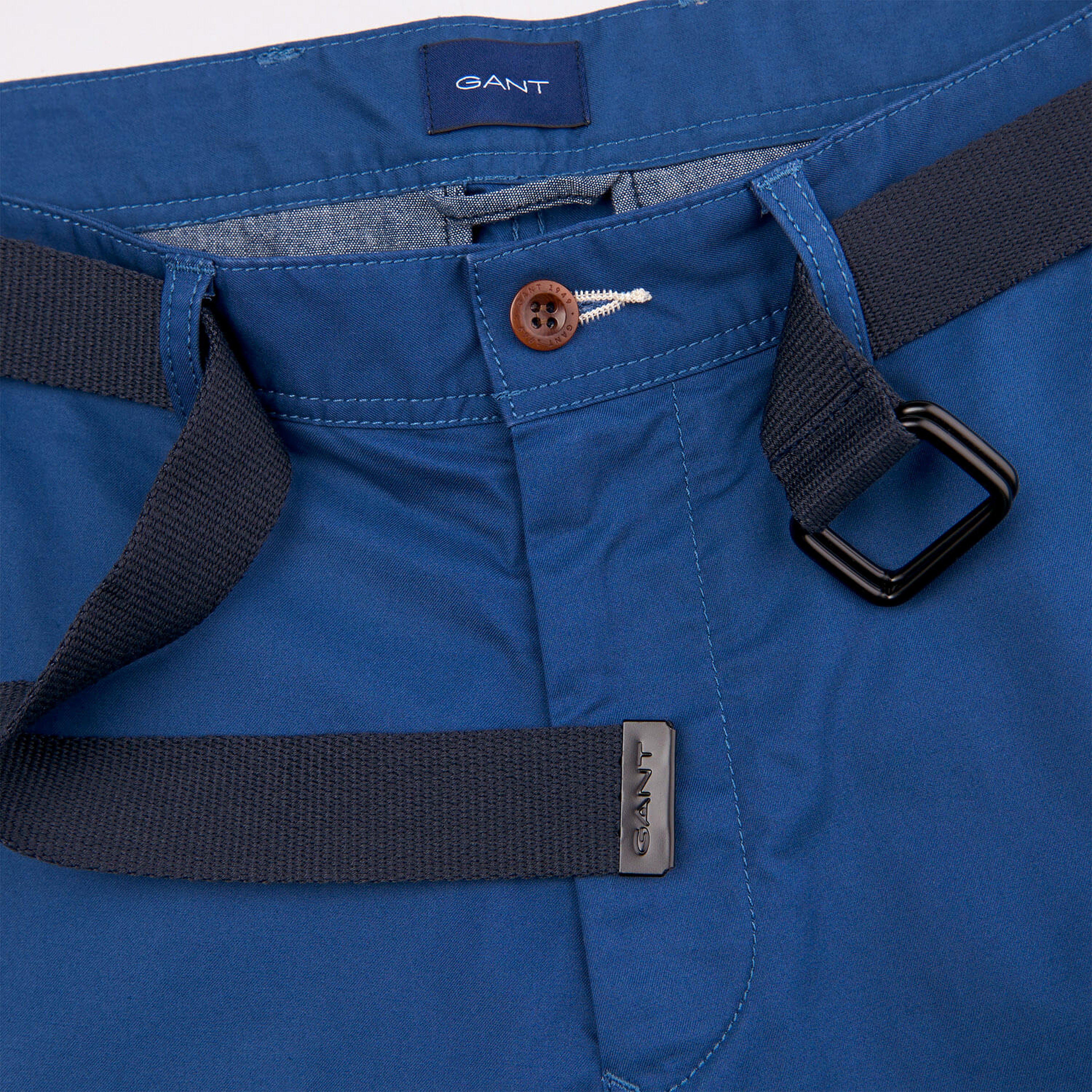 Gant Relaxed Tech Prep Belted Utility Shorts Erkek Mavi Şort