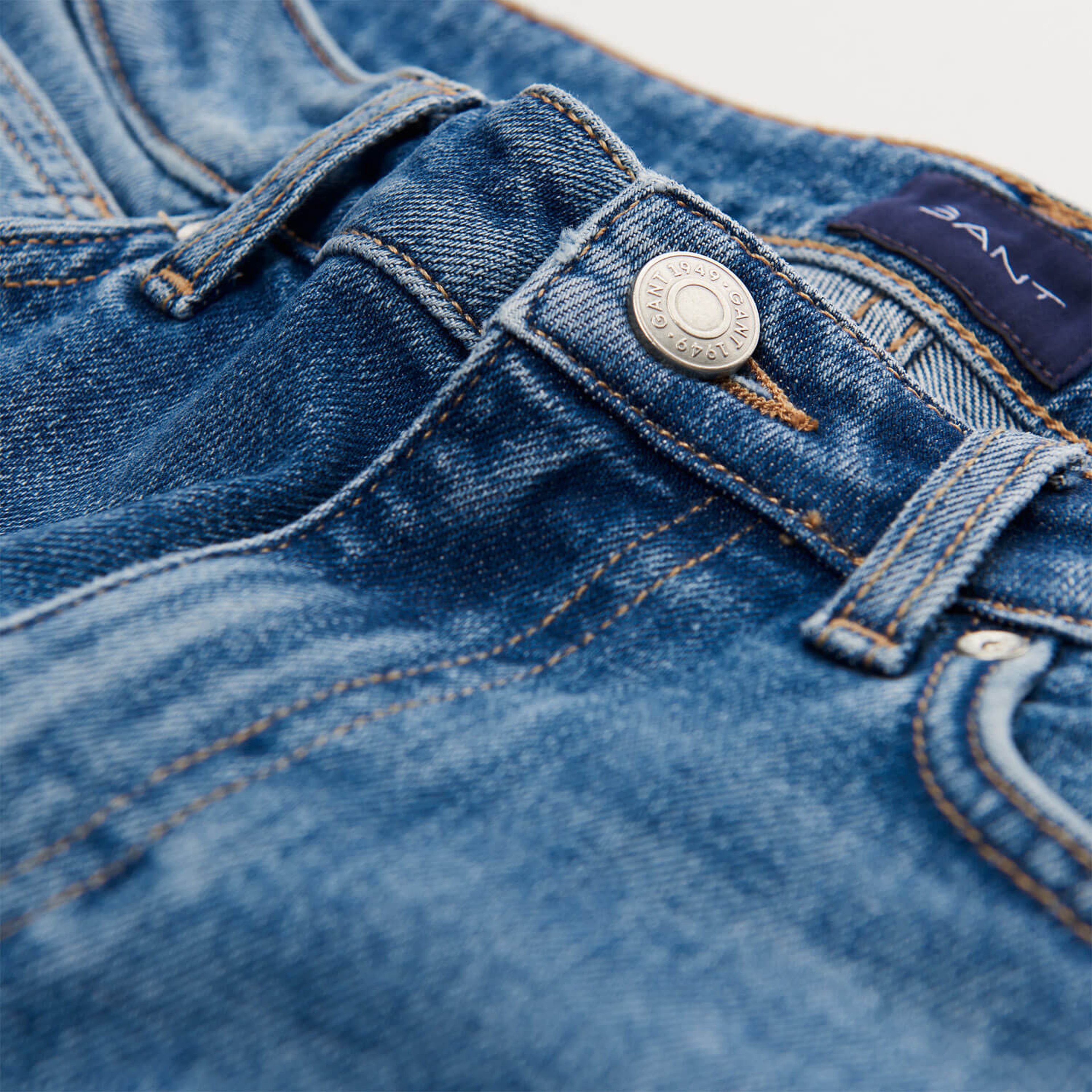 GANT Kadın Mavi Denim Şort