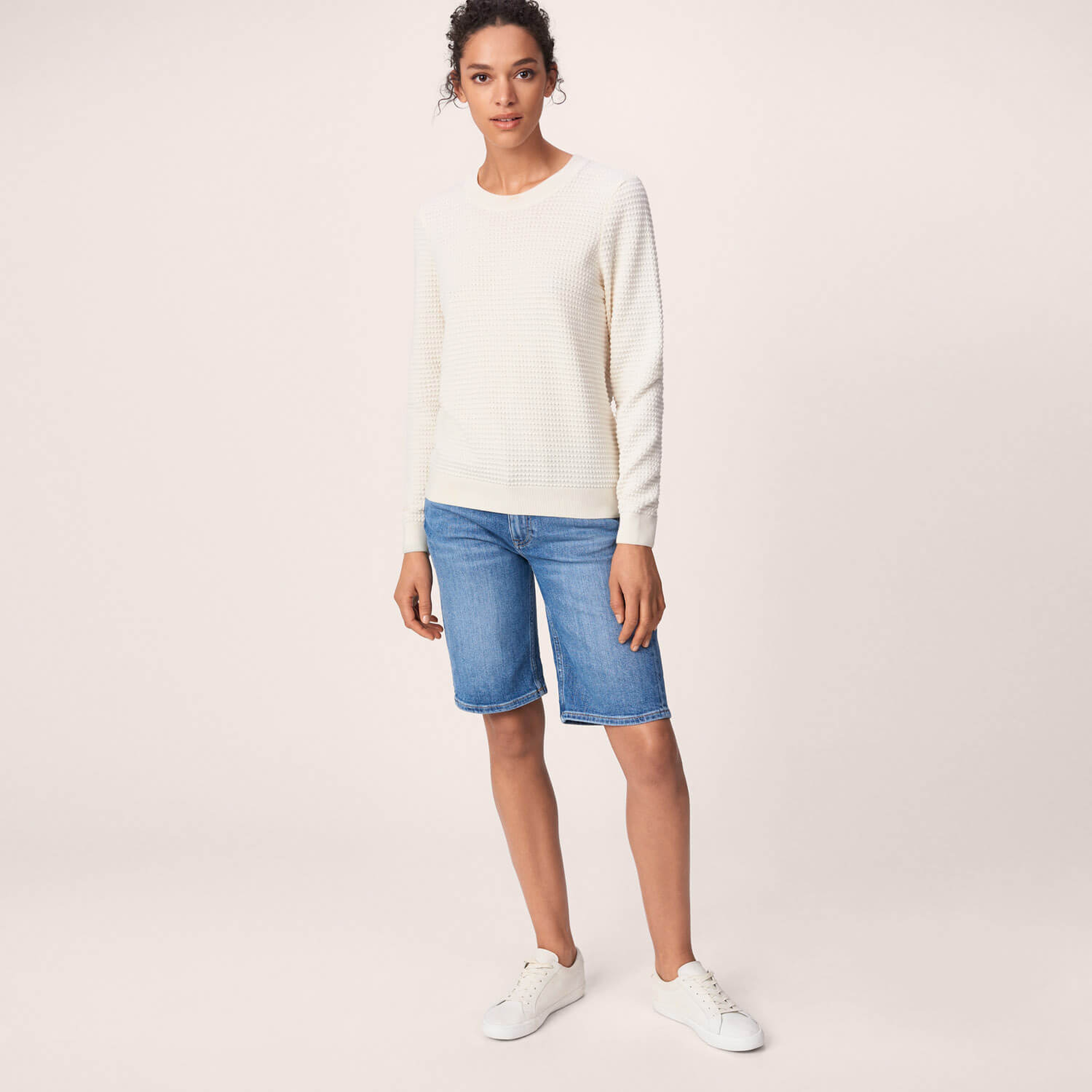 GANT Kadın Mavi Denim Şort