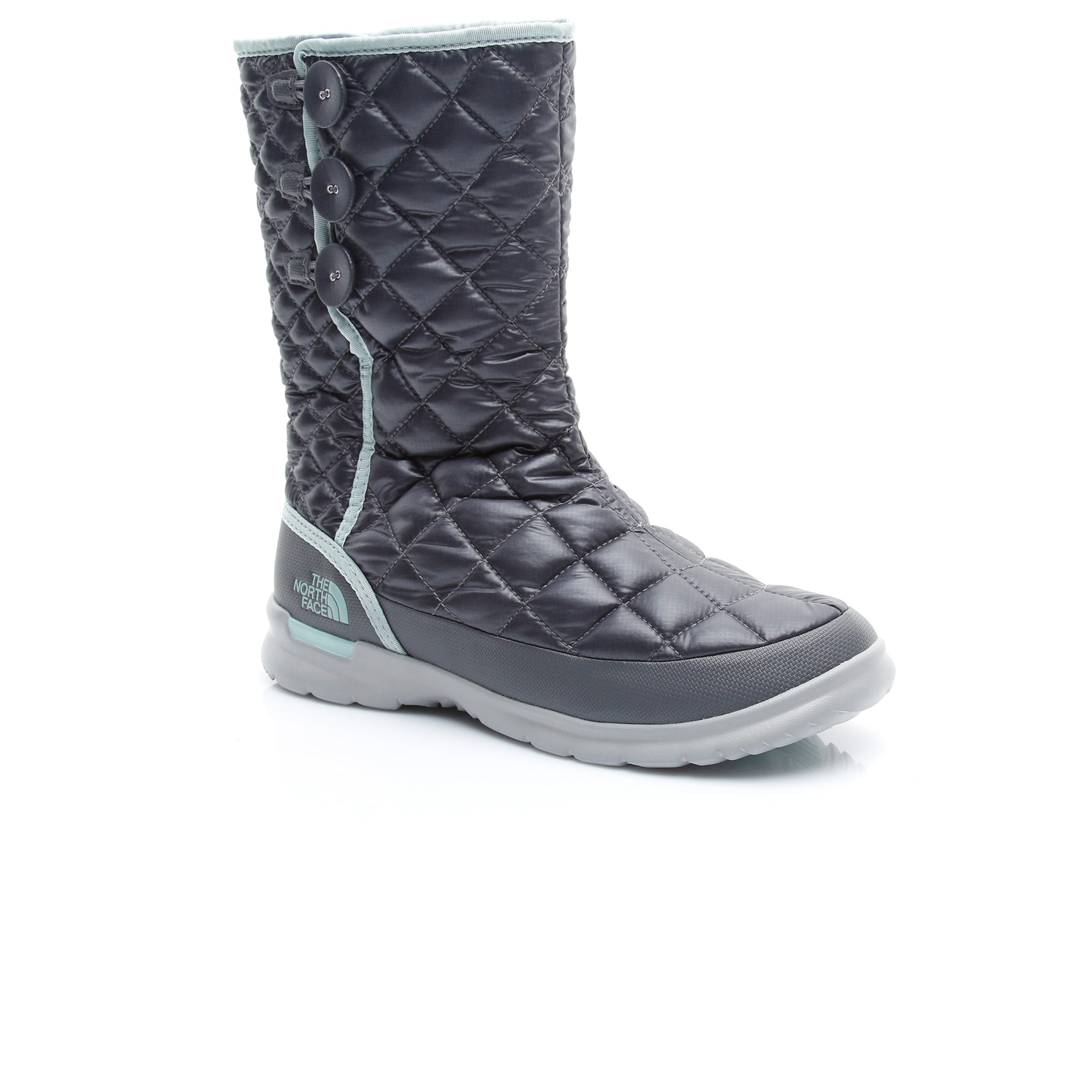 The North Face Thermoball Button Up Kadın Gri Outdoor Bot