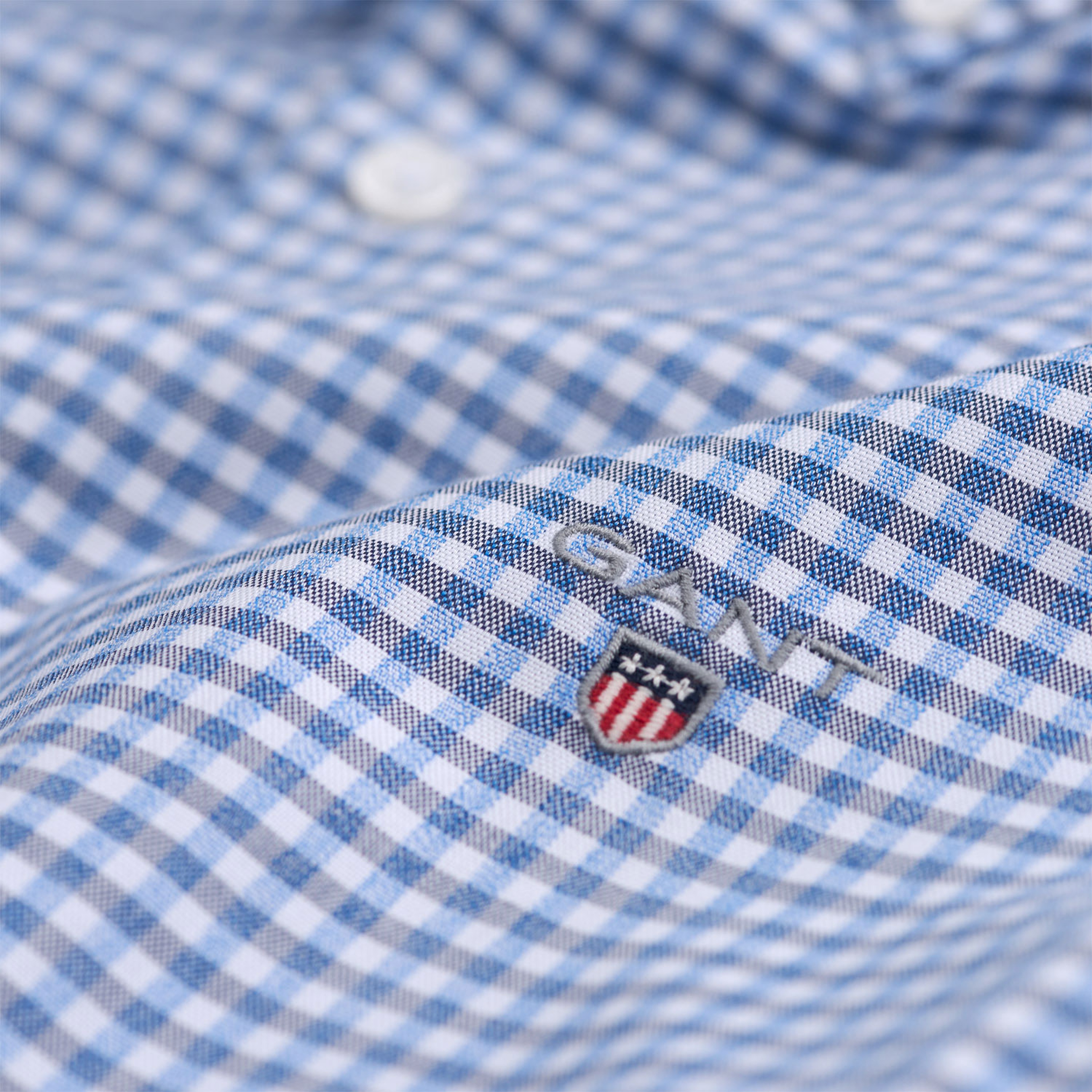 Gant Erkek Mavi Gömlek